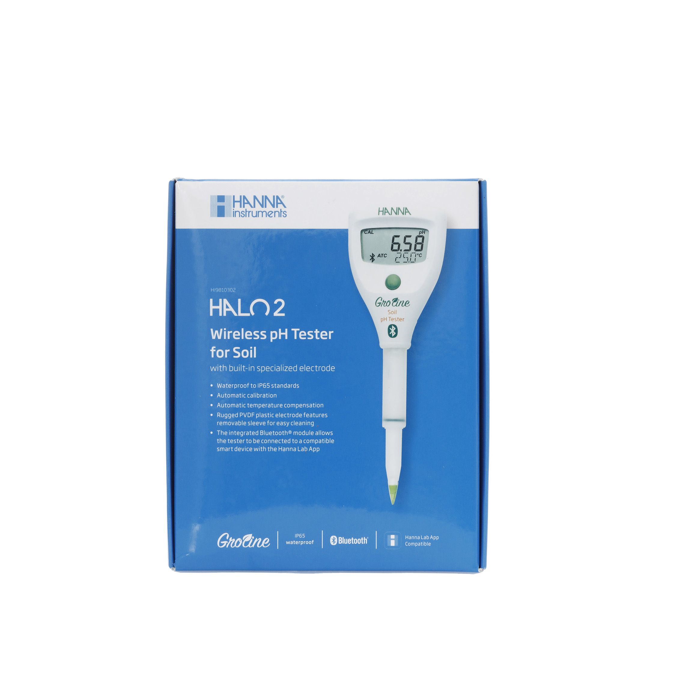 MEDIDOR DE PH INALÁMBRICO HALO2 PARA SUELOS. HANNA INSTRUMENTS