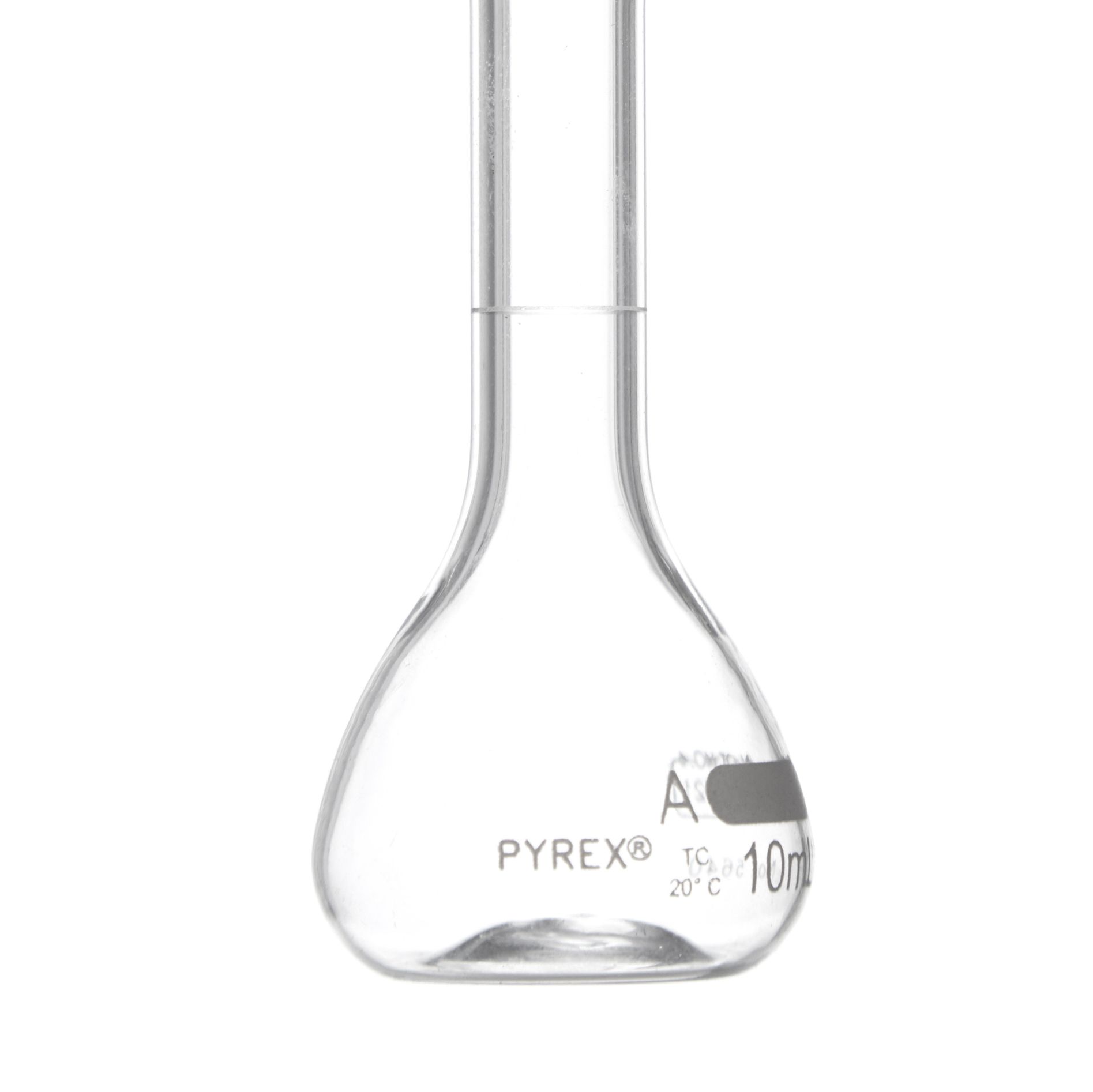 MATRAZ VOLUMÉTRICO DE 10ml CLASE A ASTM. PYREX