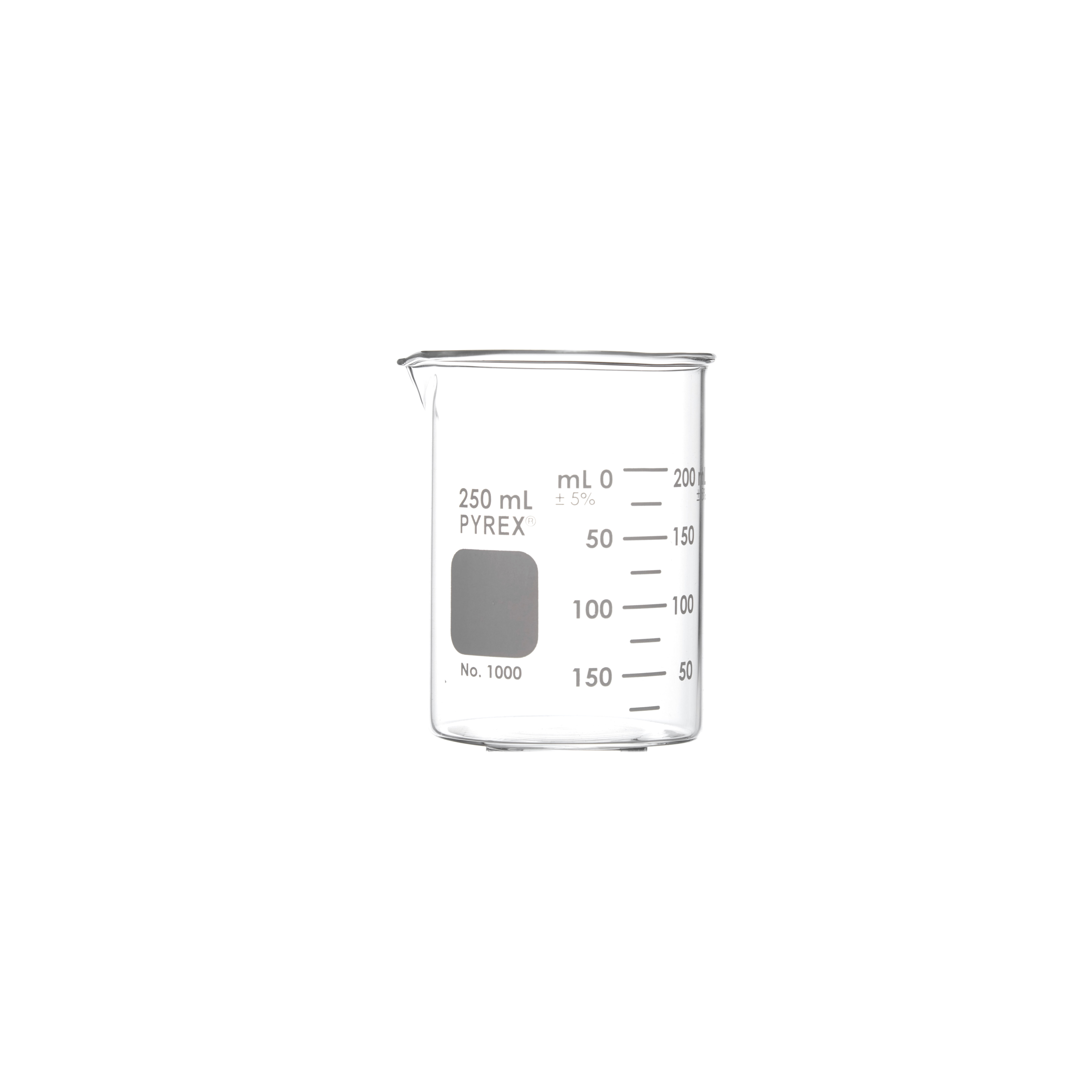 VASO DE PRECIPITADO DE 250ml. PYREX