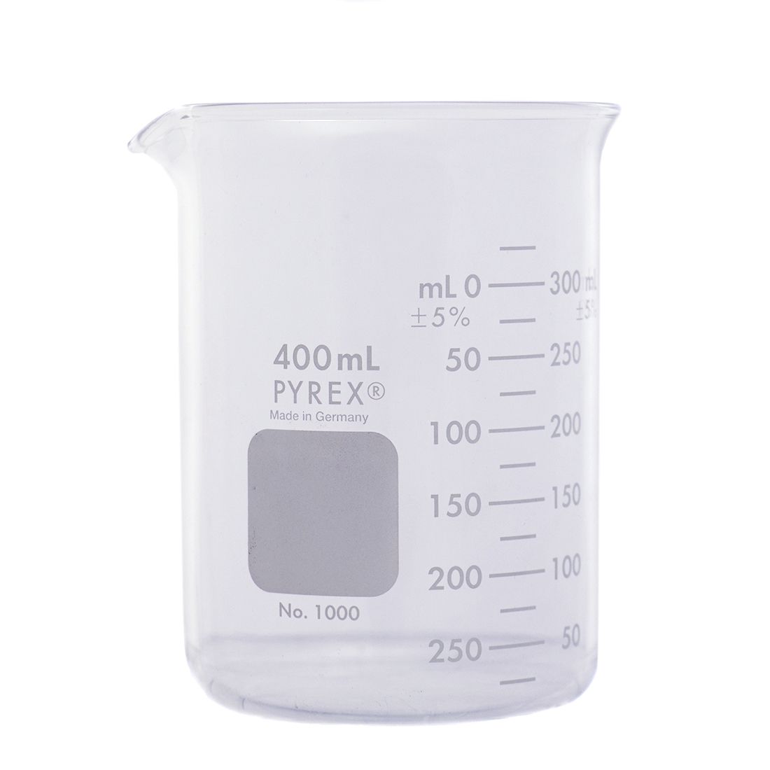 VASO DE PRECIPITADO DE 400ml. PYREX