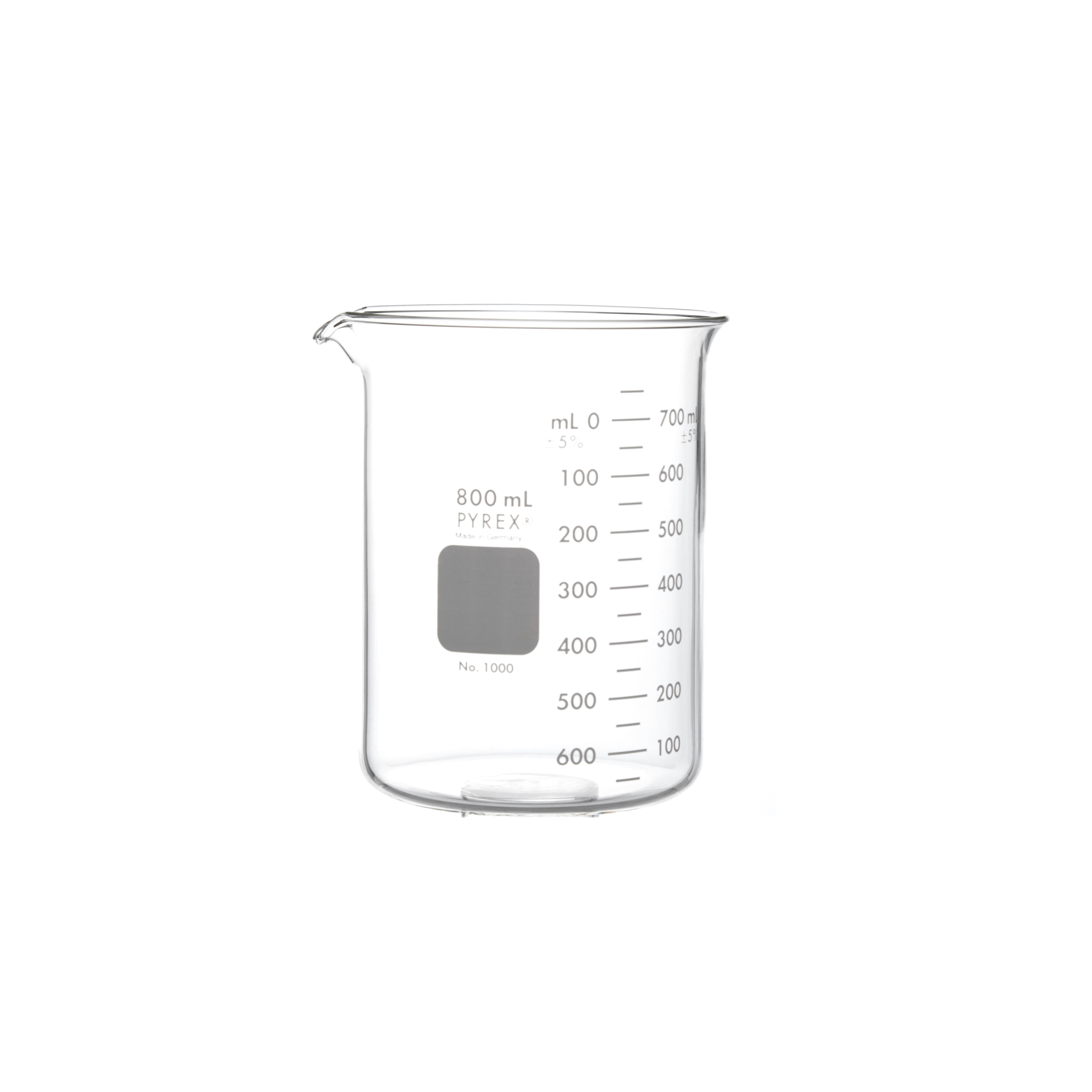 VASO DE PRECIPITADO DE 800ml. PYREX