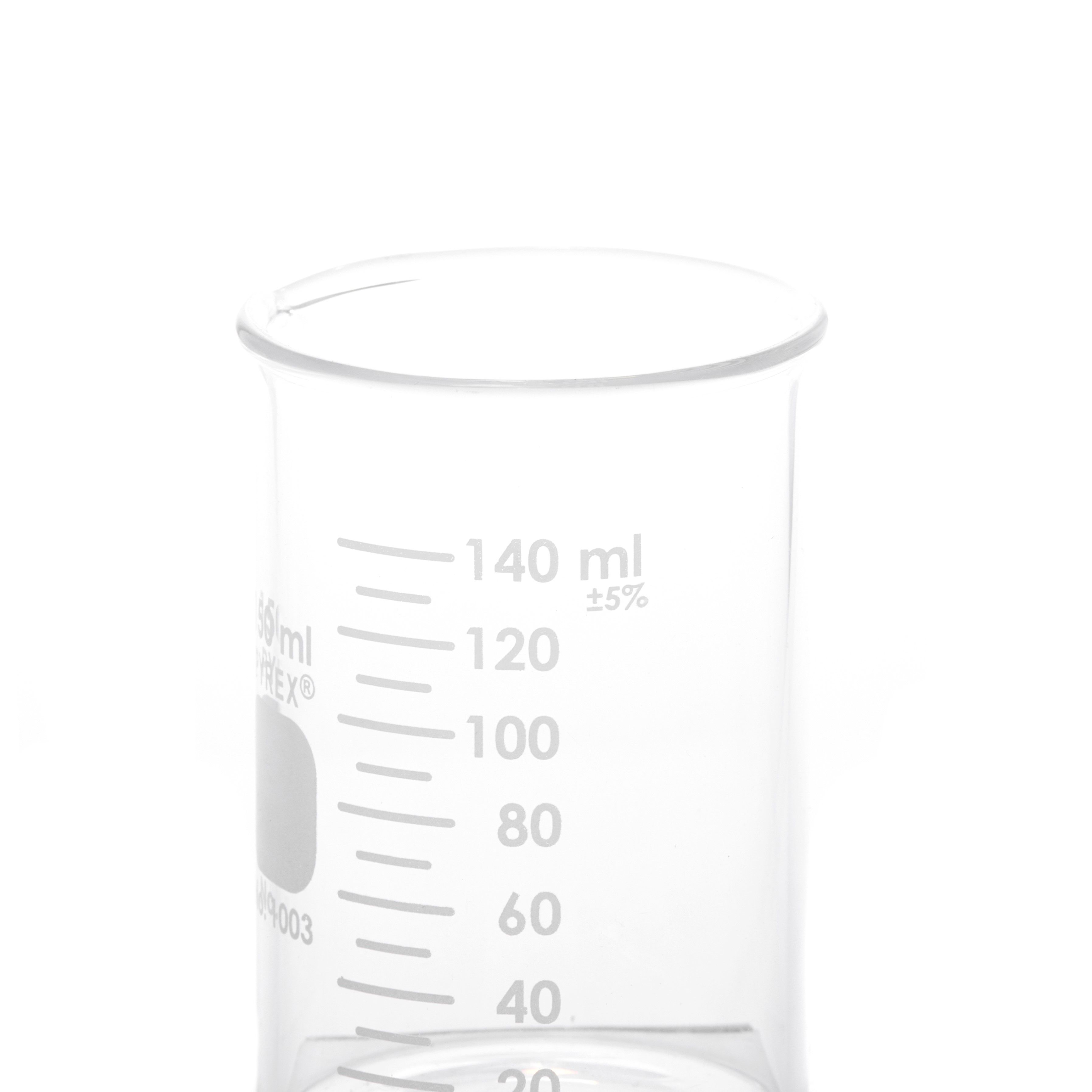VASO DE PRECIPITADO DE 150ml DE USO RUDO. PYREX