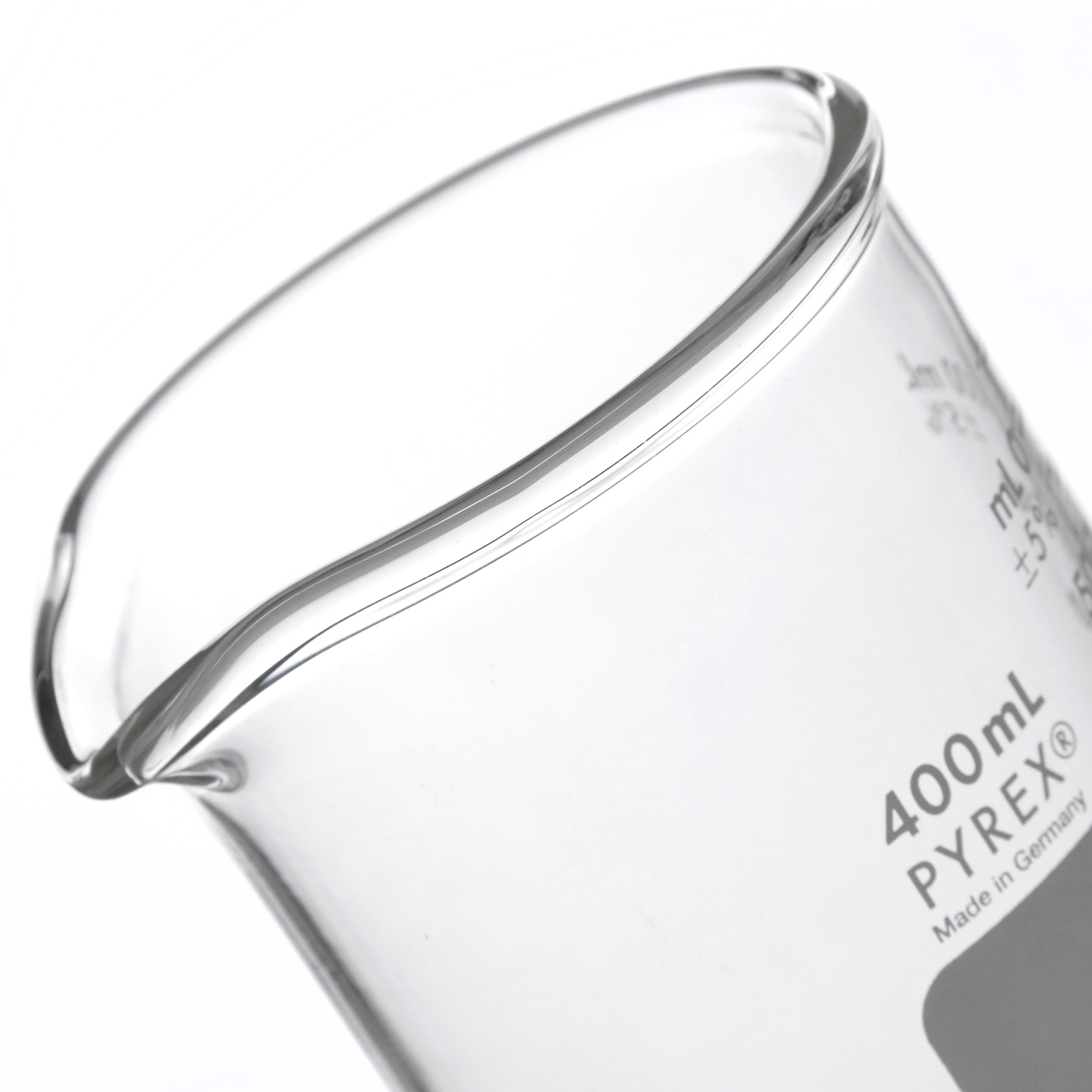VASO DE PRECIPITADO DE 400ml DE USO RUDO. PYREX