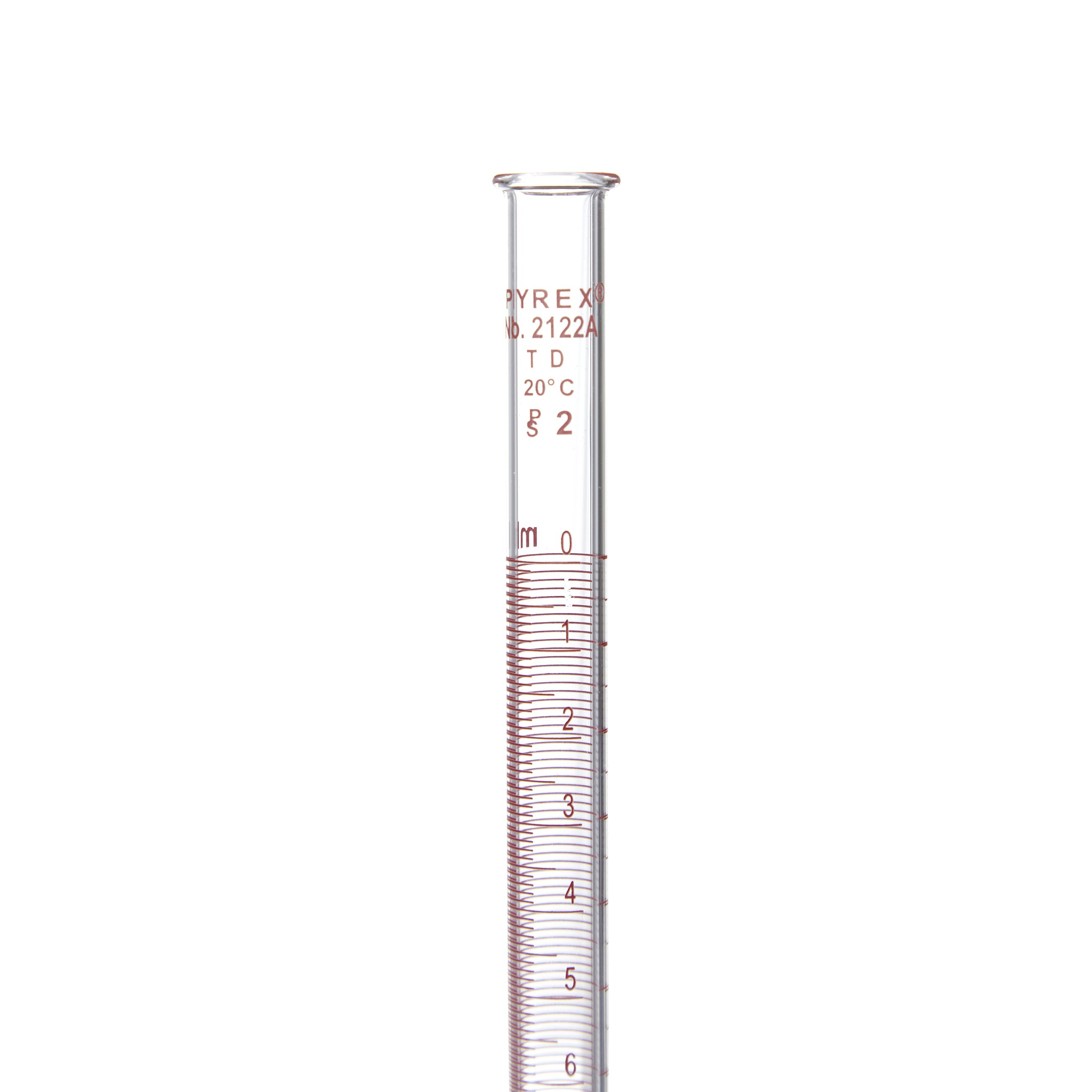 BURETA GRADUADA DE 50ml CLASE B ASTm. PYREX