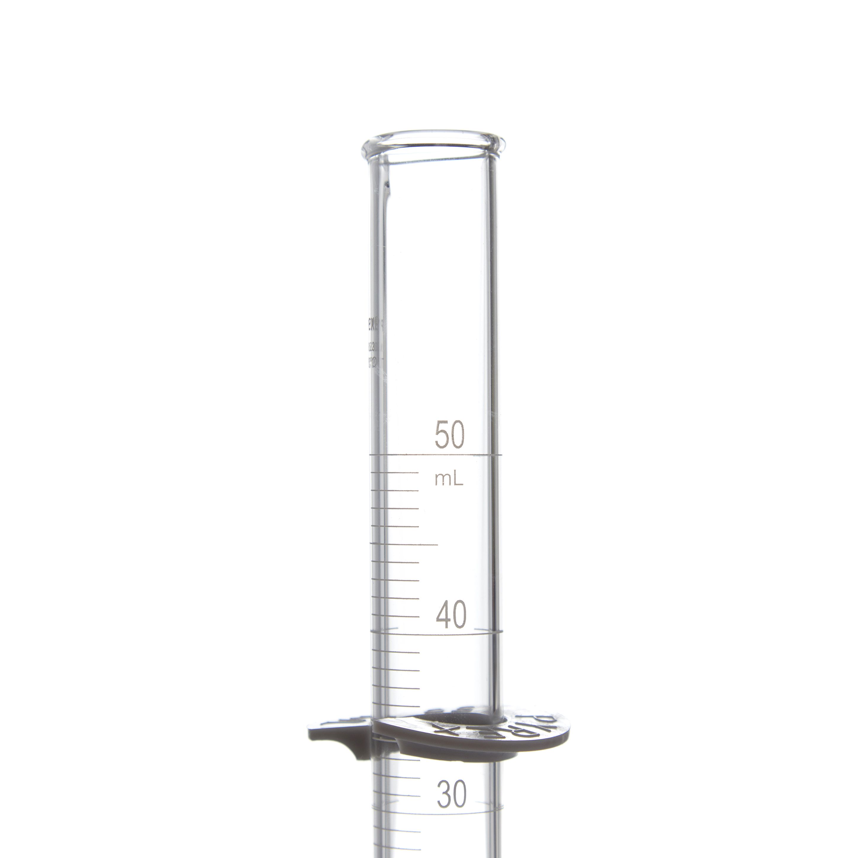 PROBETA GRADUADA DE 50ml CLASE B ASTM. PYREX