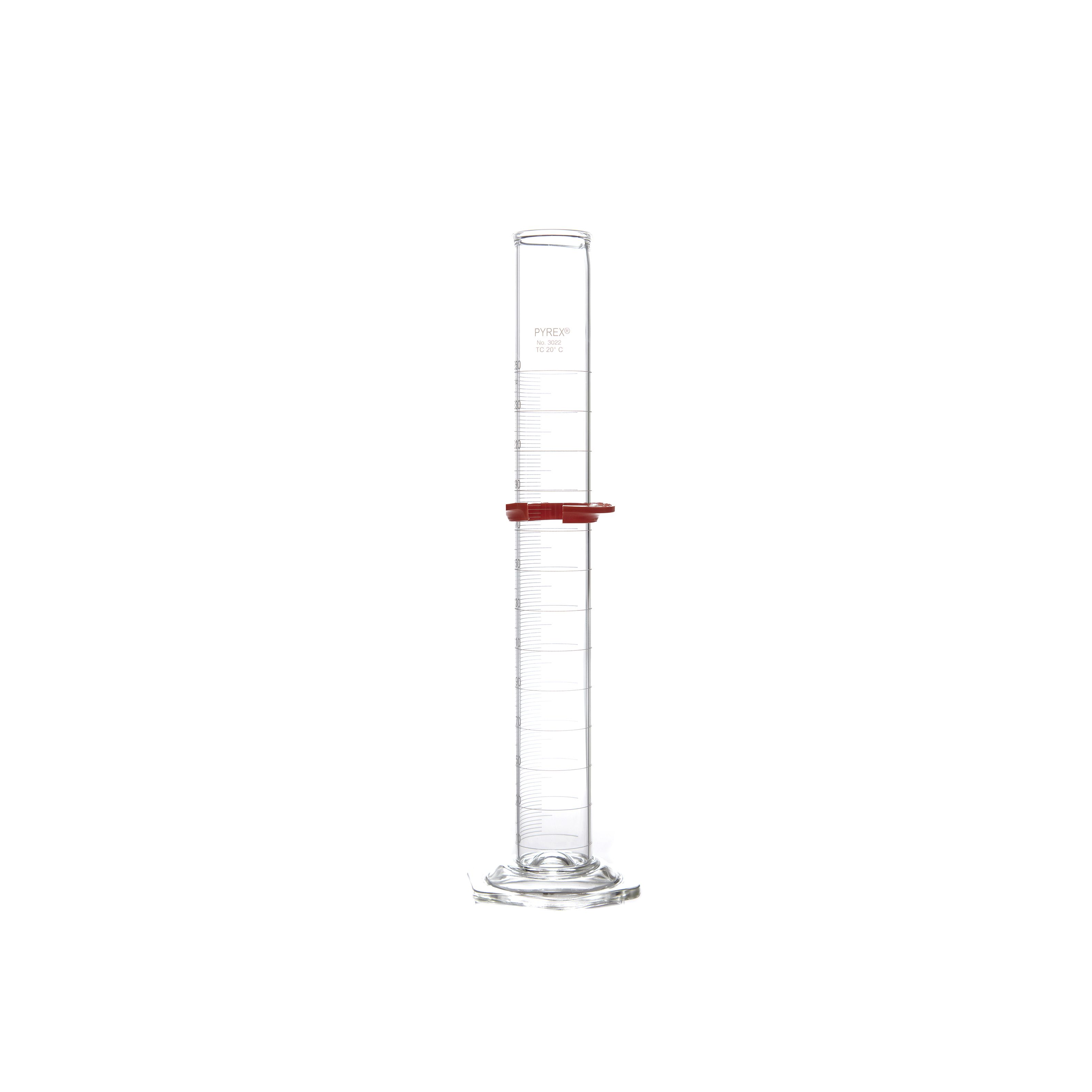 PROBETA GRADUADA DE 250ml CLASE B ASTM. PYREX