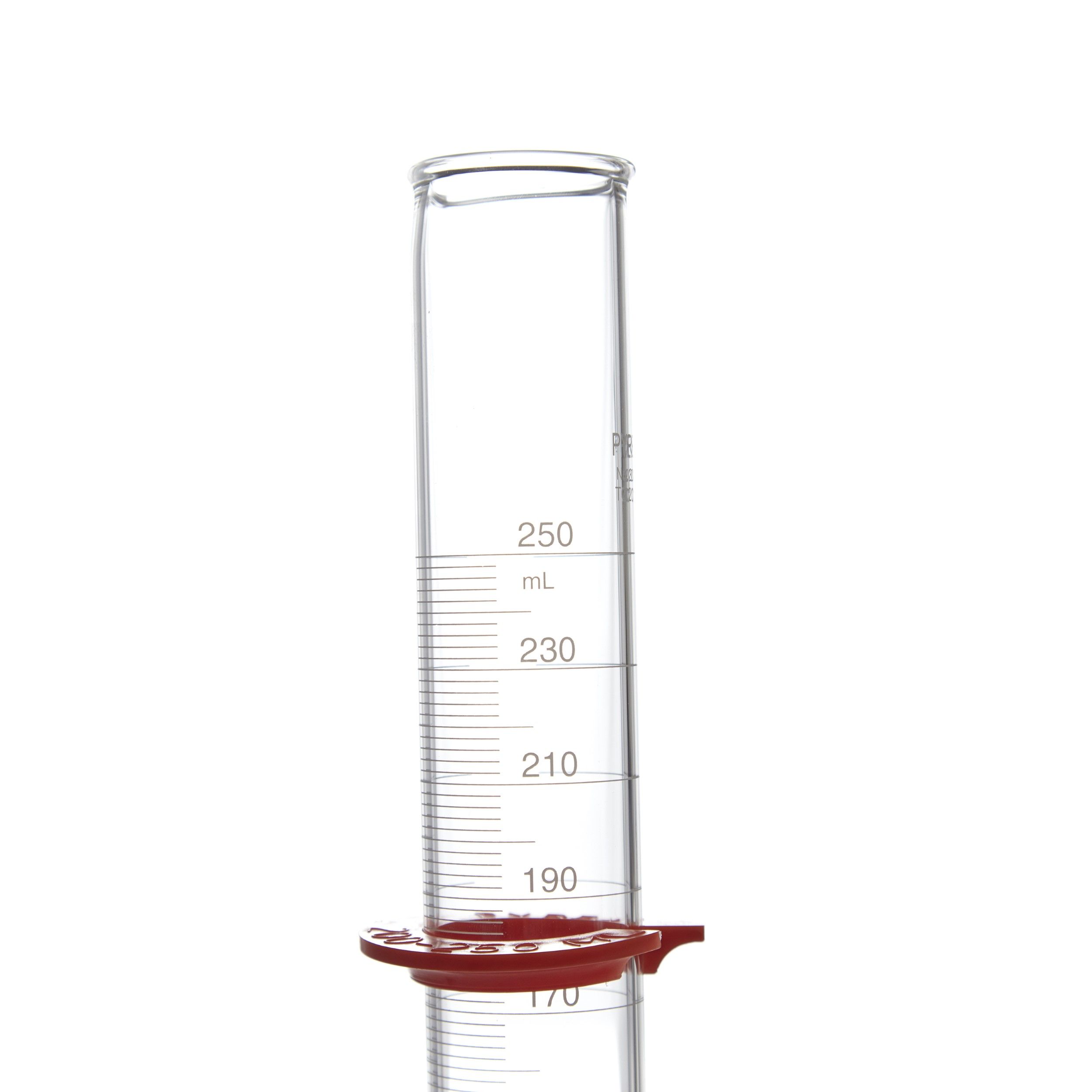 PROBETA GRADUADA DE 250ml CLASE B ASTM. PYREX