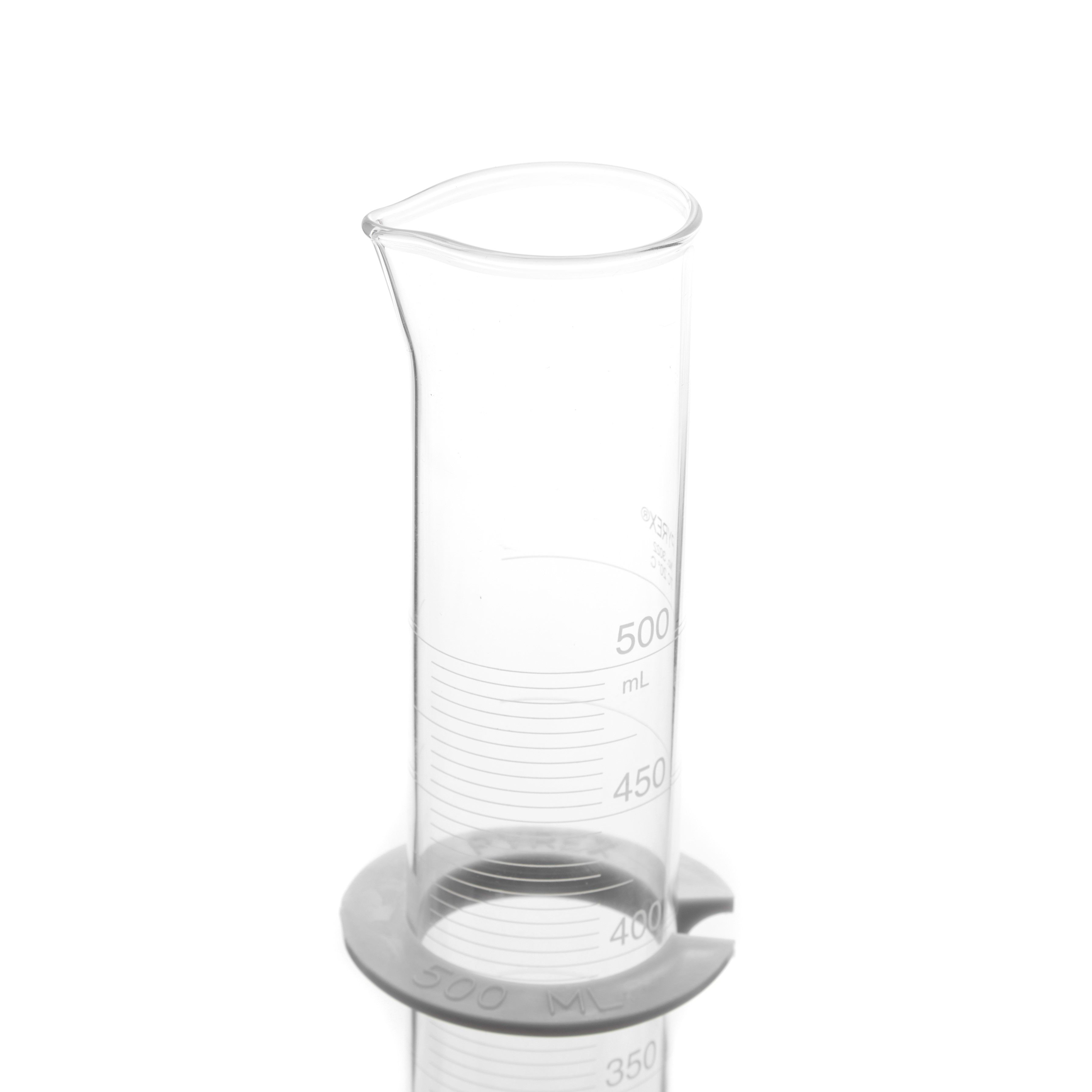 PROBETA GRADUADA DE 500ml CLASE B ASTM. PYREX