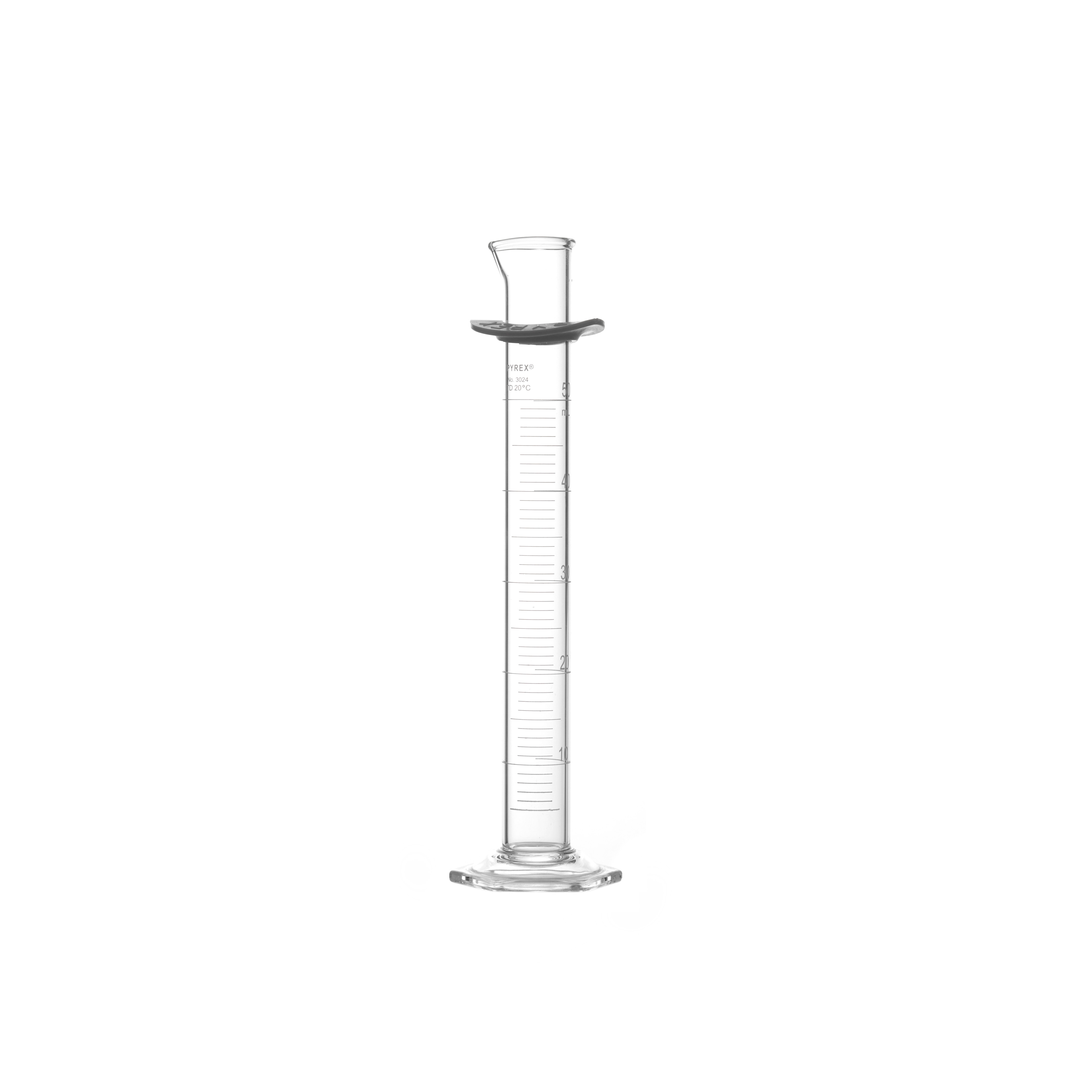 PROBETA GRADUADA DE 50ml CLASE B ASTM. TD. PYREX