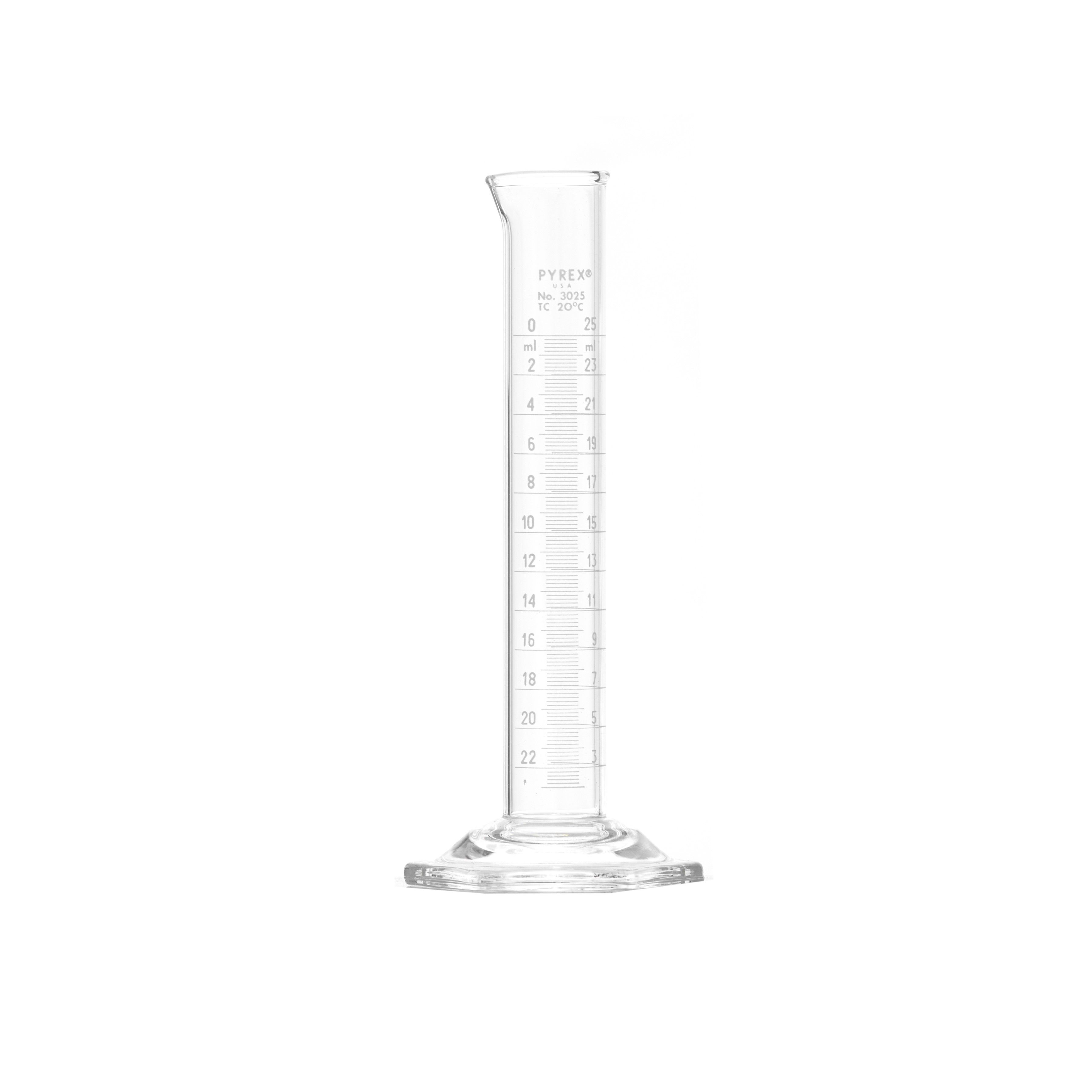 PROBETA GRADUADA DE 25ml. PYREX
