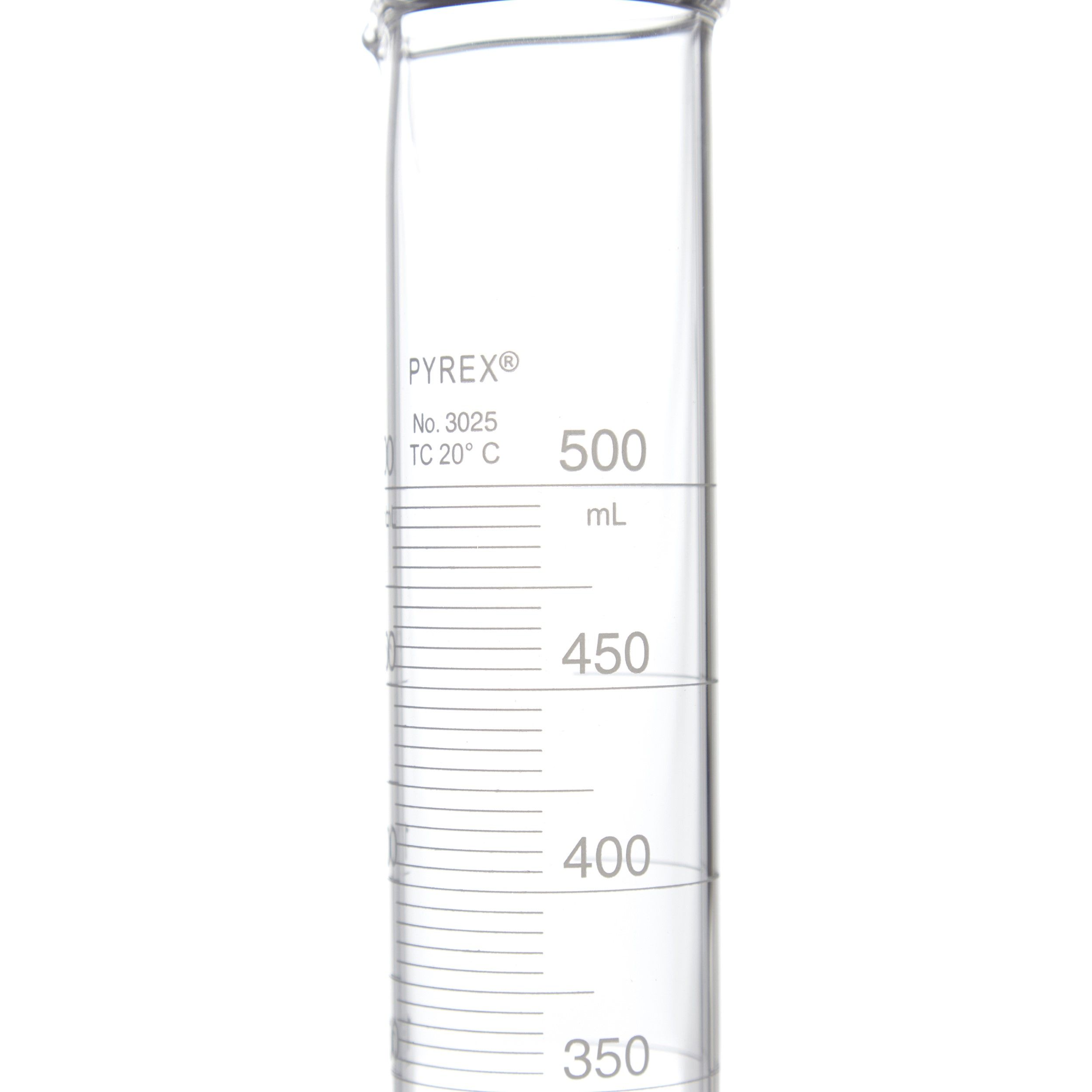 PROBETA GRADUADA DE 100ml. DOBLE ESCALA. PYREX
