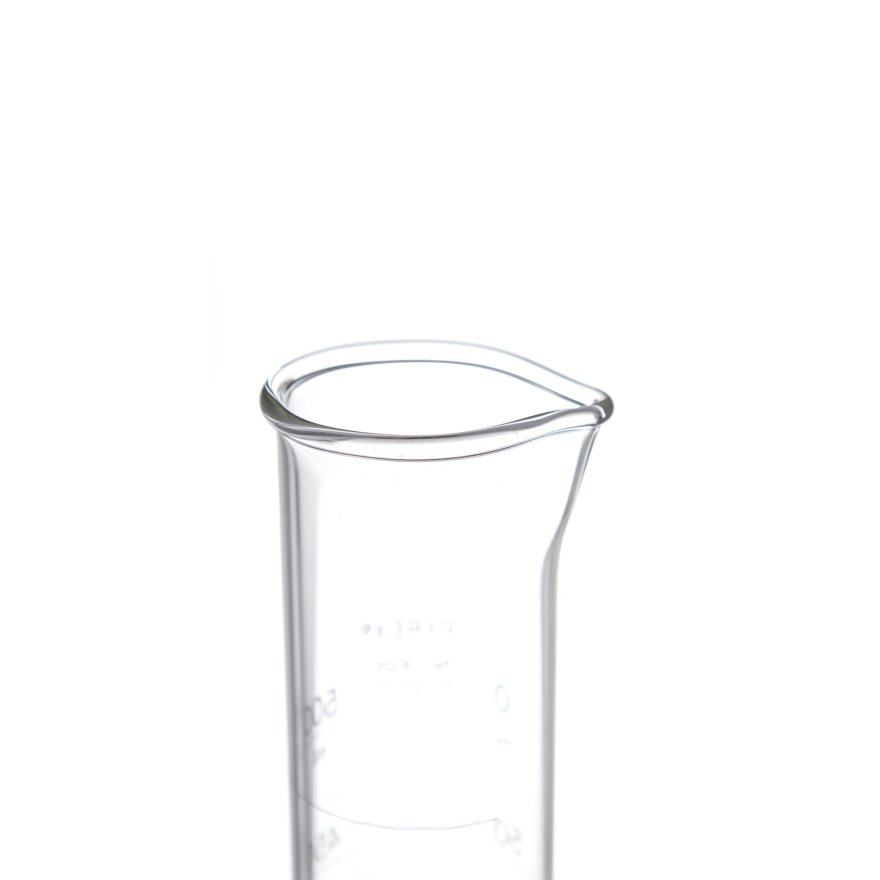 PROBETA GRADUADA DE 100ml. DOBLE ESCALA. PYREX