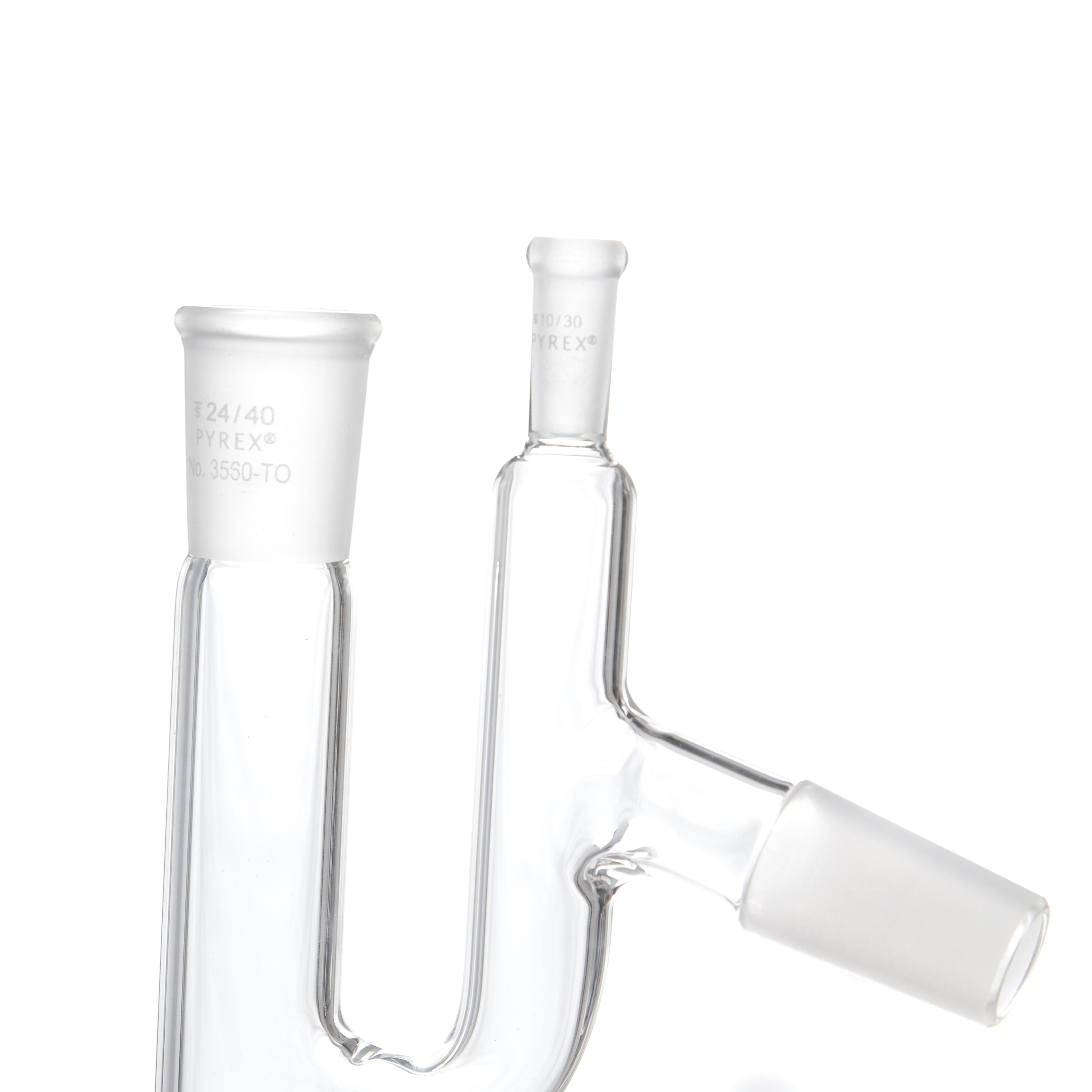 APARATO PARA DESTILACIÓN CLAISEN. PYREX
