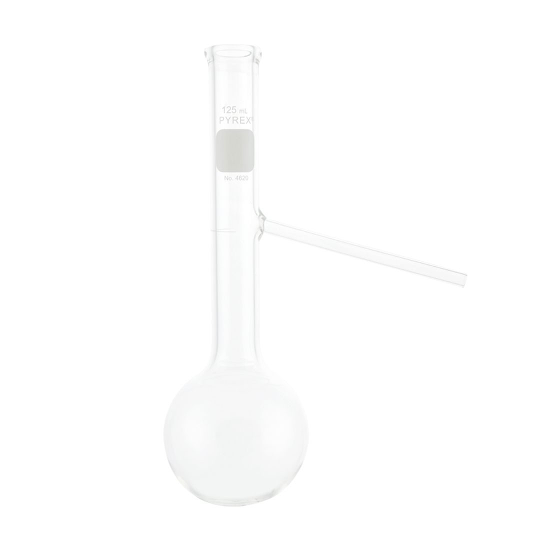 MATRAZ DE DESTILACIÓN DE 125ml. PYREX