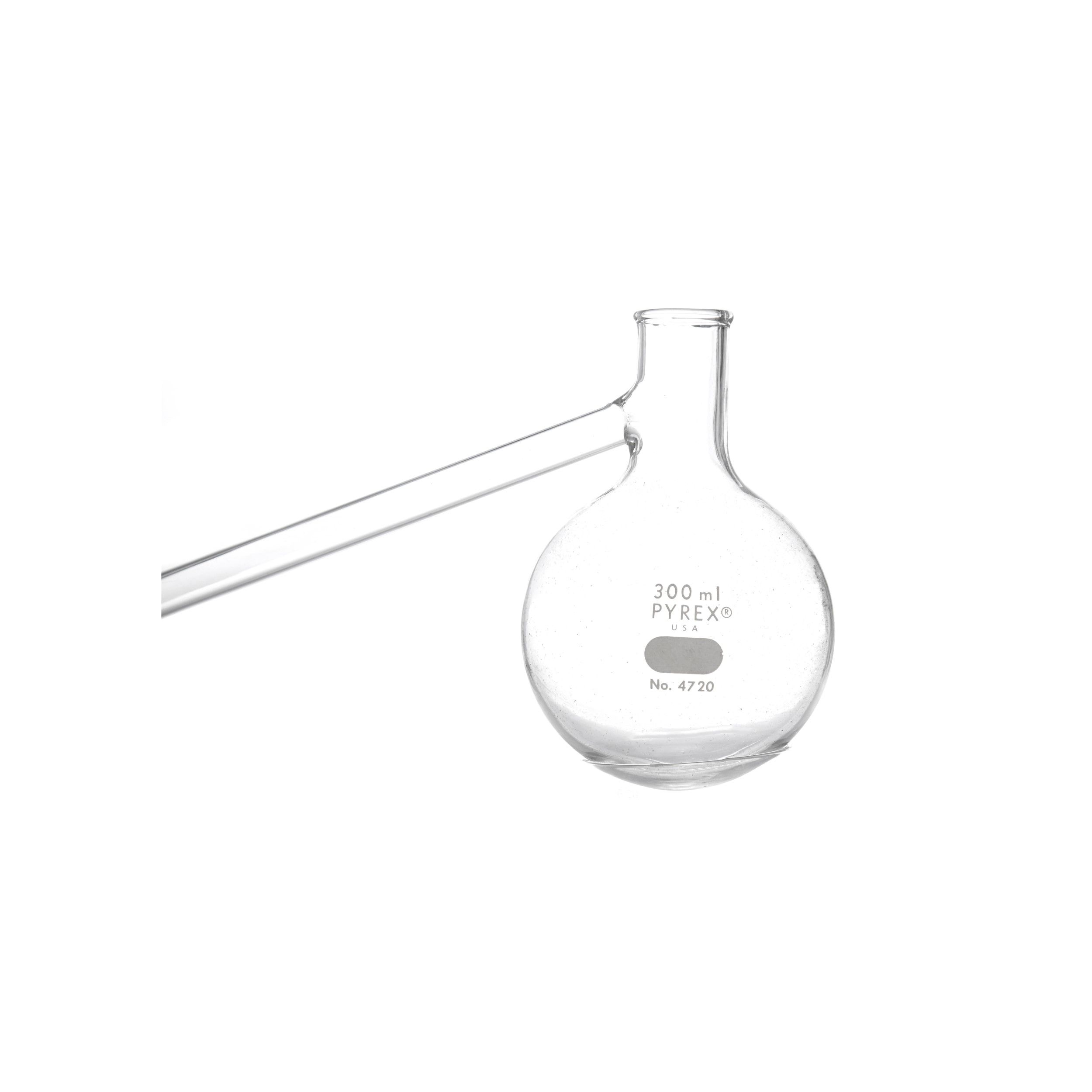 MATRAZ DE DESTILACIÓN CHURCH DE 300ml. PYREX