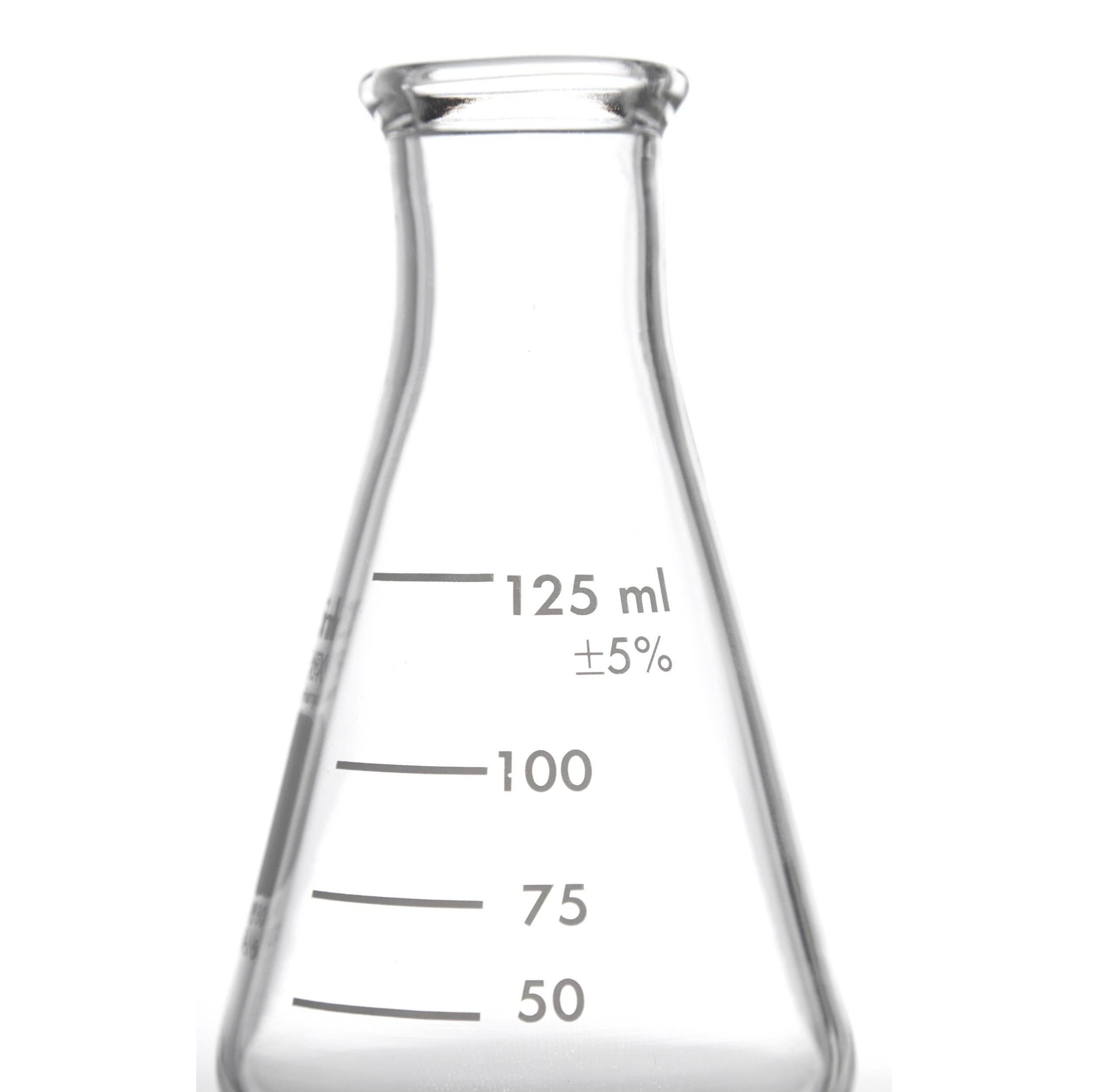 MATRAZ ERLENMEYER DE 125ml. PYREX