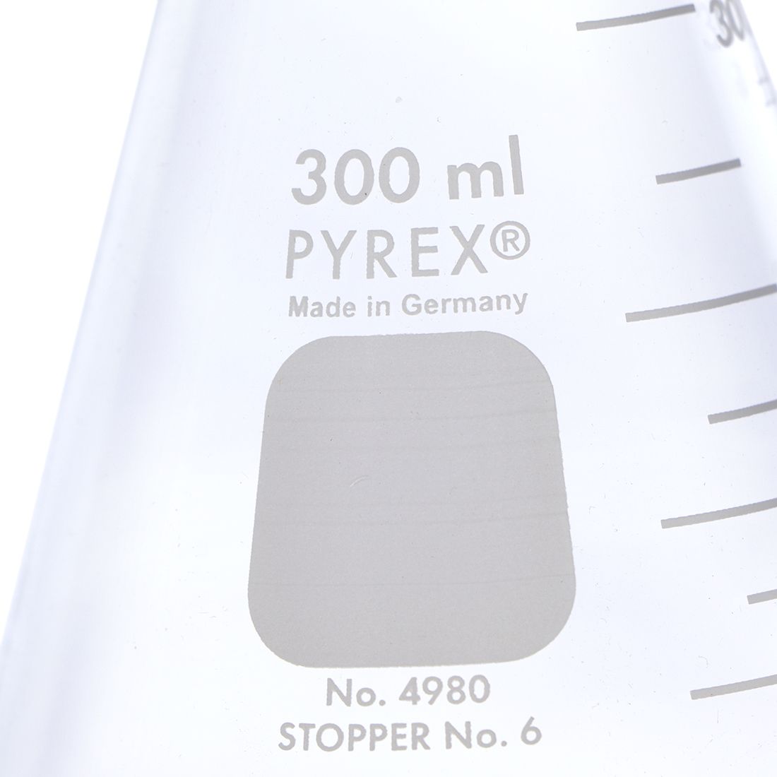 MATRAZ ERLENMEYER DE 300ml. PYREX