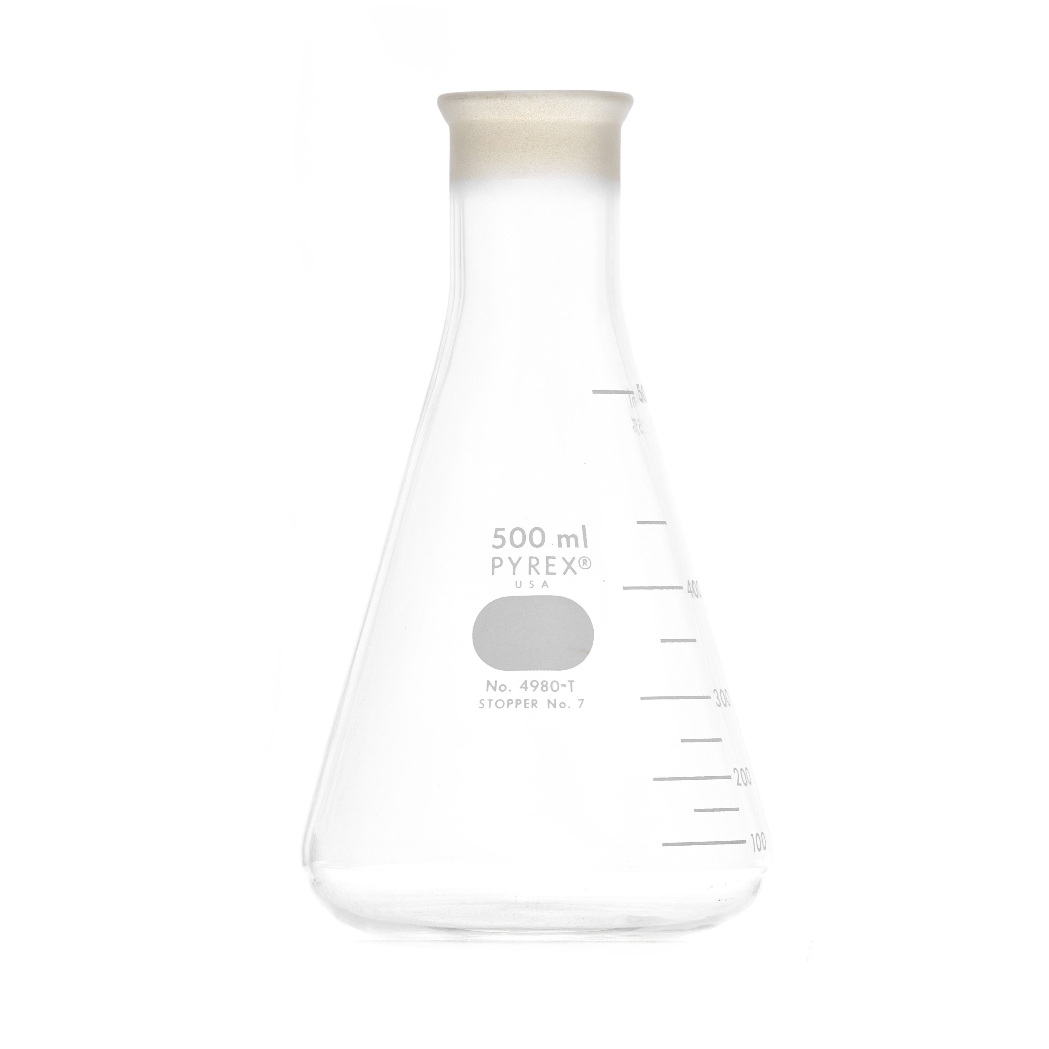 MATRAZ ERLENMEYER DE 500ml. PYREX