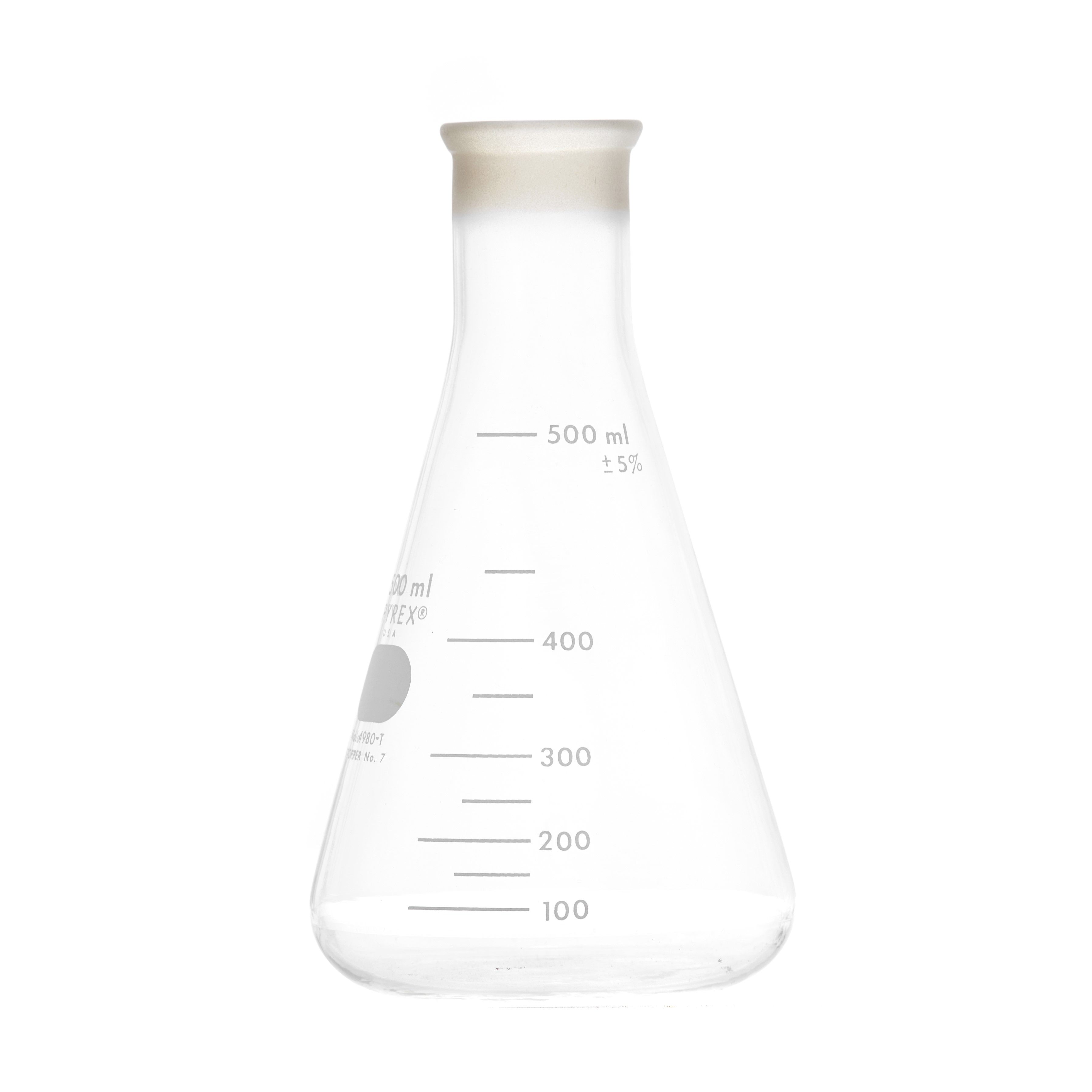MATRAZ ERLENMEYER DE 500ml. PYREX