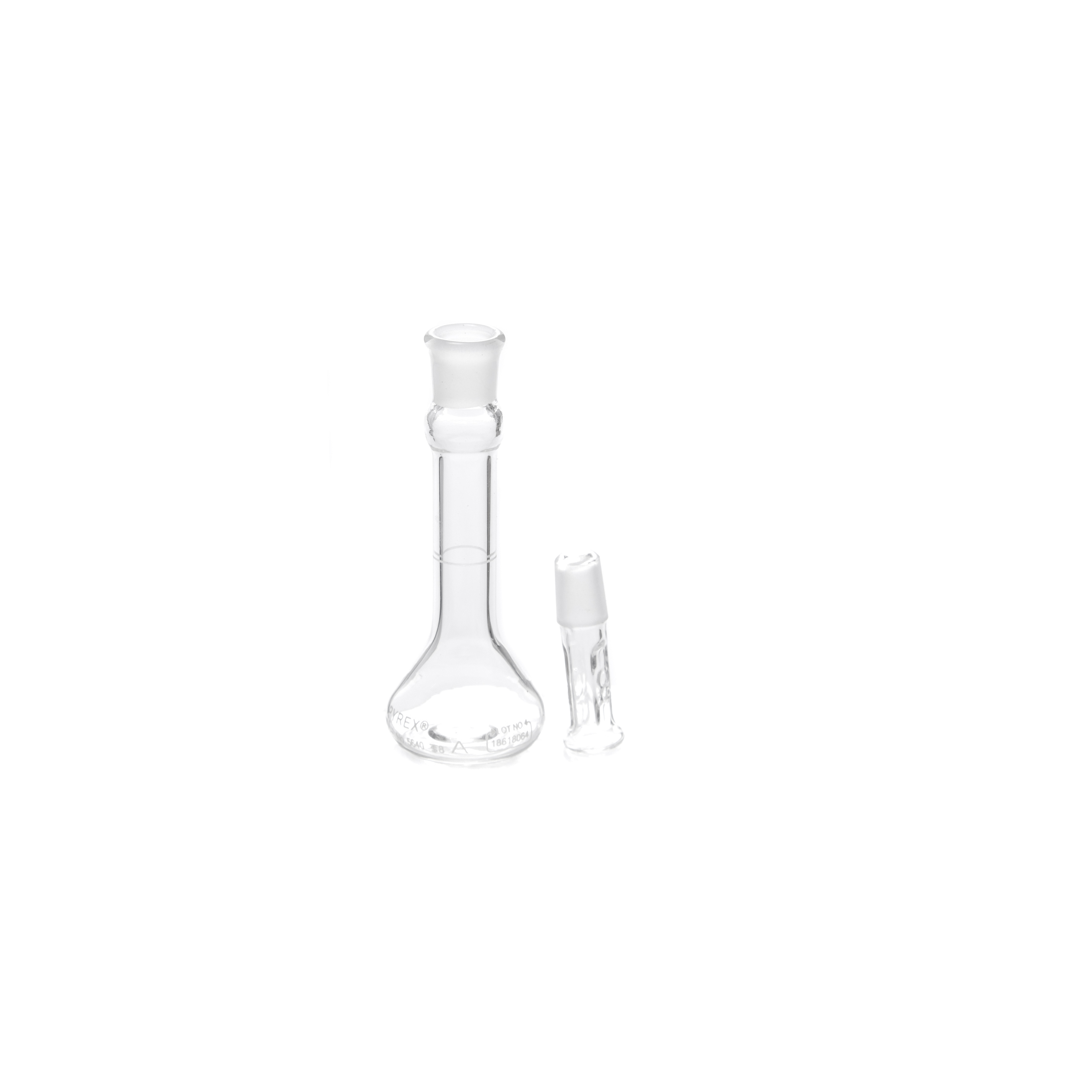 MATRAZ VOLUMÉTRICO DE 5ml CLASE A ASTM. PYREX
