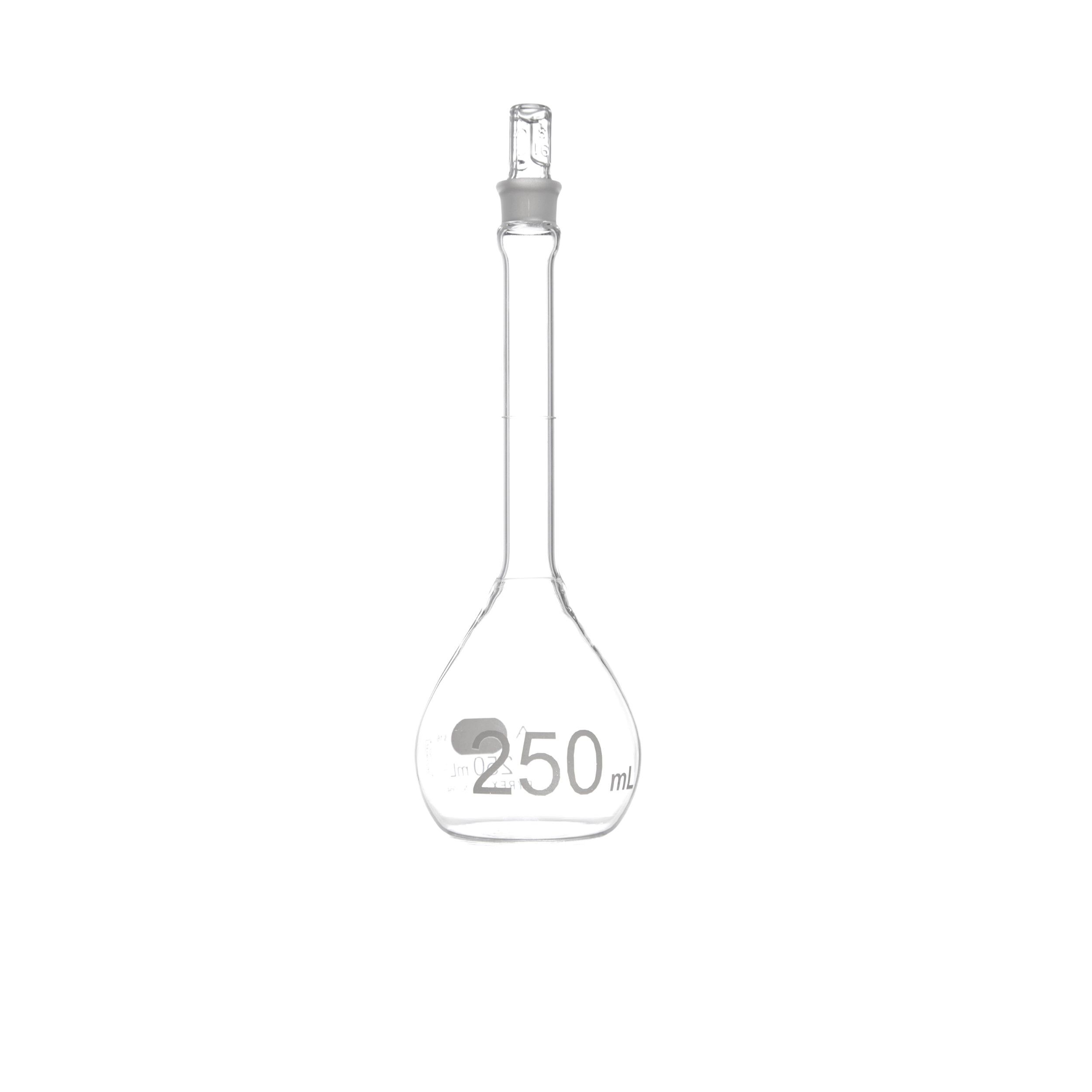 MATRAZ VOLUMÉTRICO DE 250ml CLASE A ASTM. PYREX