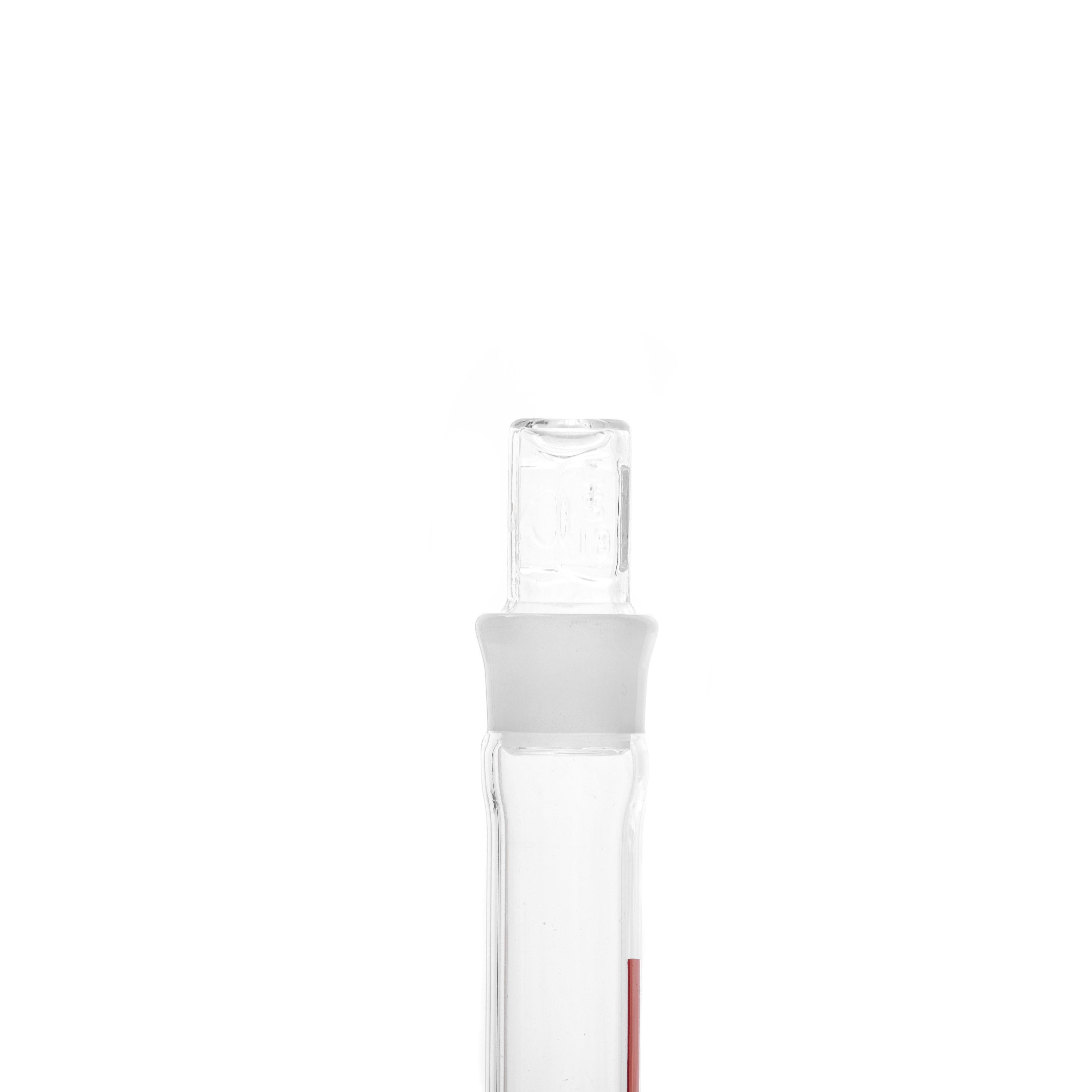 MATRAZ VOLUMÉTRICO DE 500ml CLASE A ASTM LÍNEA ROJA. PYREX