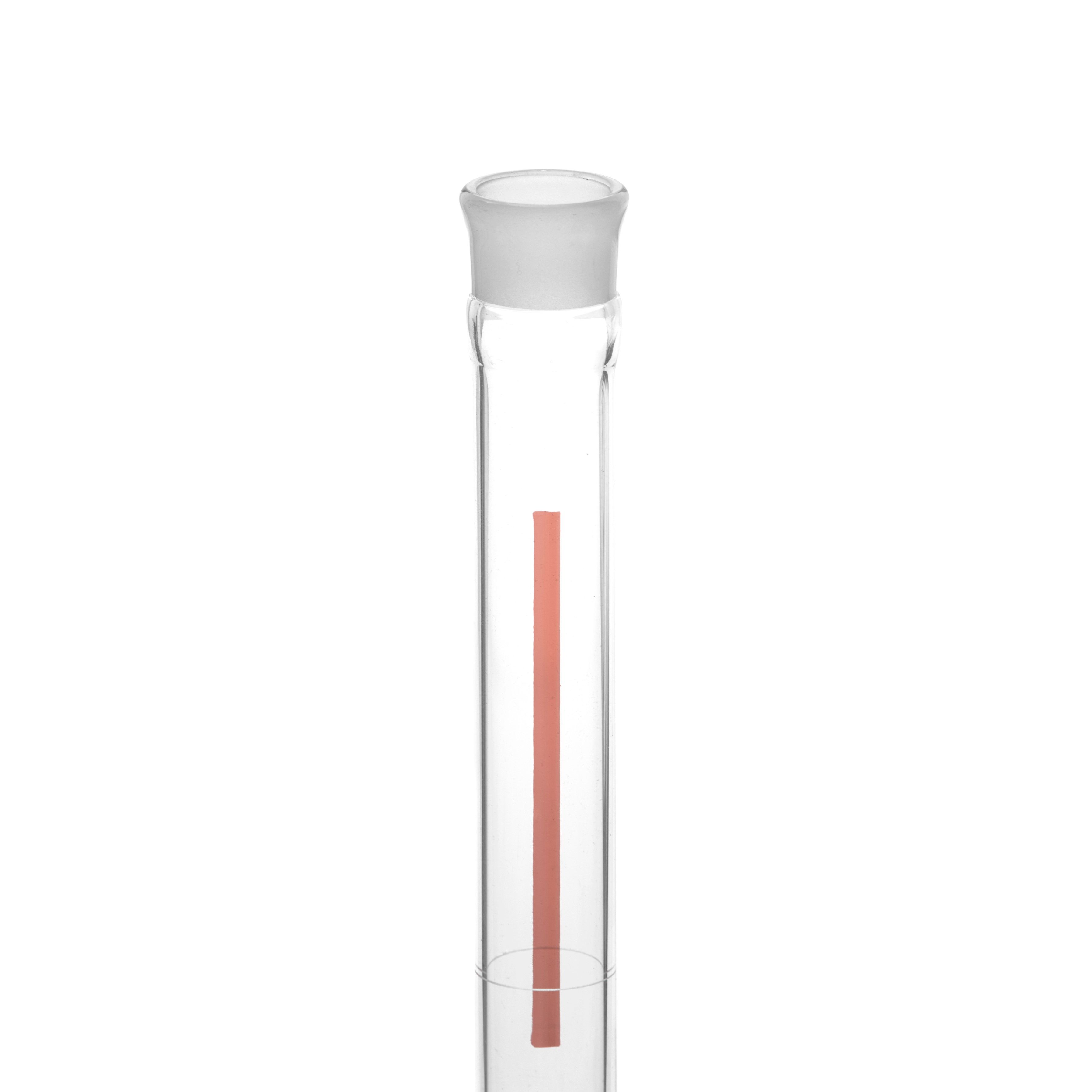 MATRAZ VOLUMÉTRICO DE 500ml CLASE A ASTM LÍNEA ROJA. PYREX