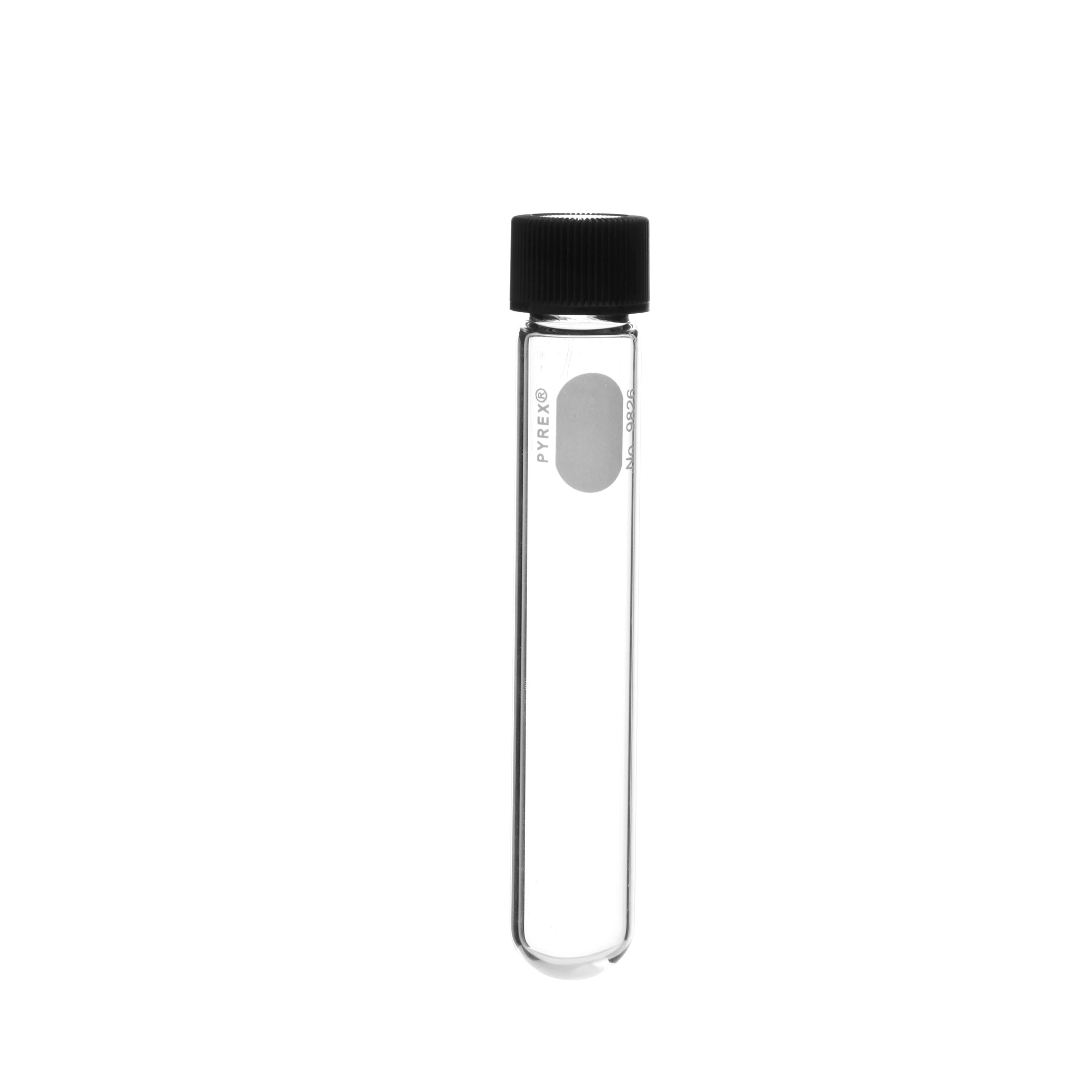 TUBO DE CULTIVO DE 25 X 150mm CON TAPÓN FENÓLICO. PYREX