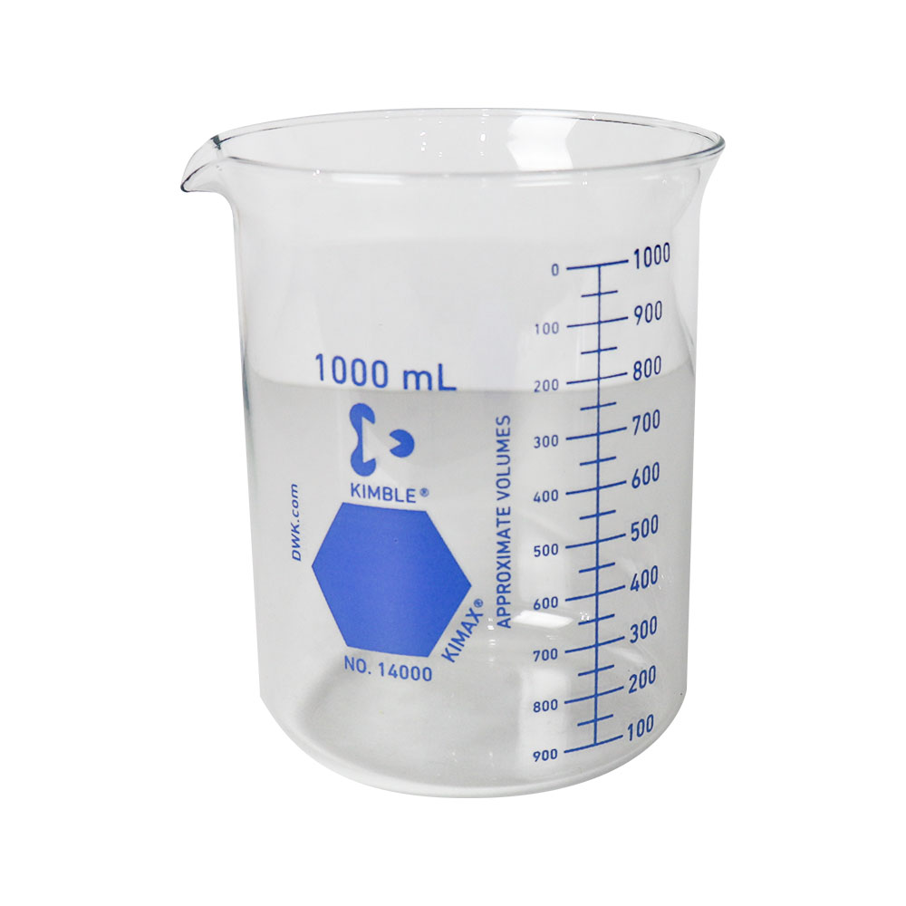 VASO DE PRECIPITADO DE 1 l (AZUL). KIMAX
