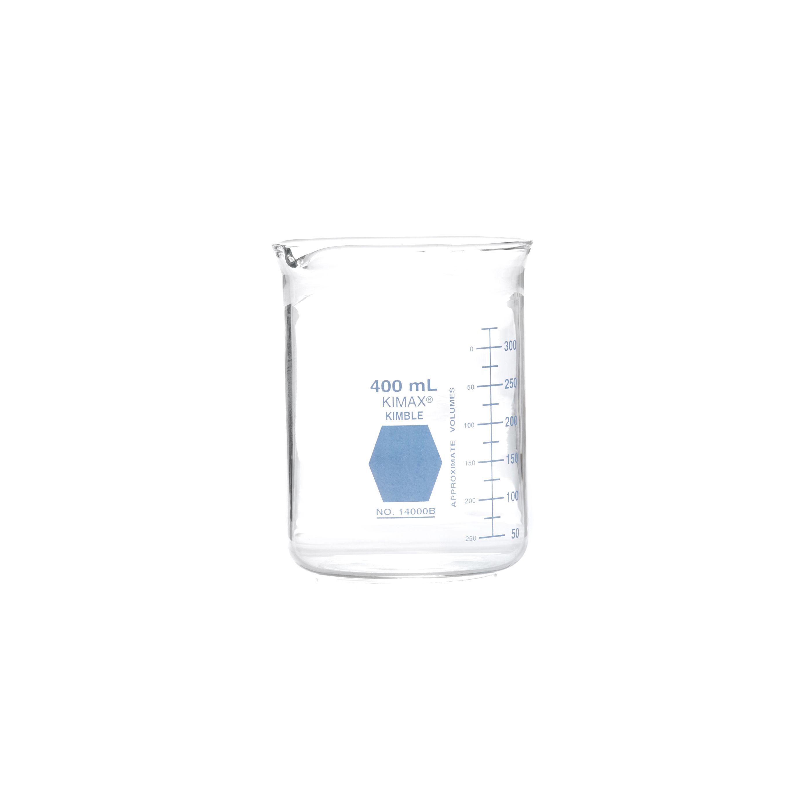 VASO DE PRECIPITADO DE 400ml (AZUL). KIMAX