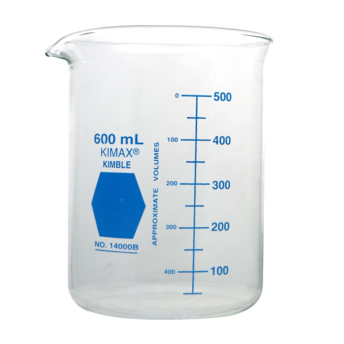 VASO DE PRECIPITADO DE 600ml. KIMAX
