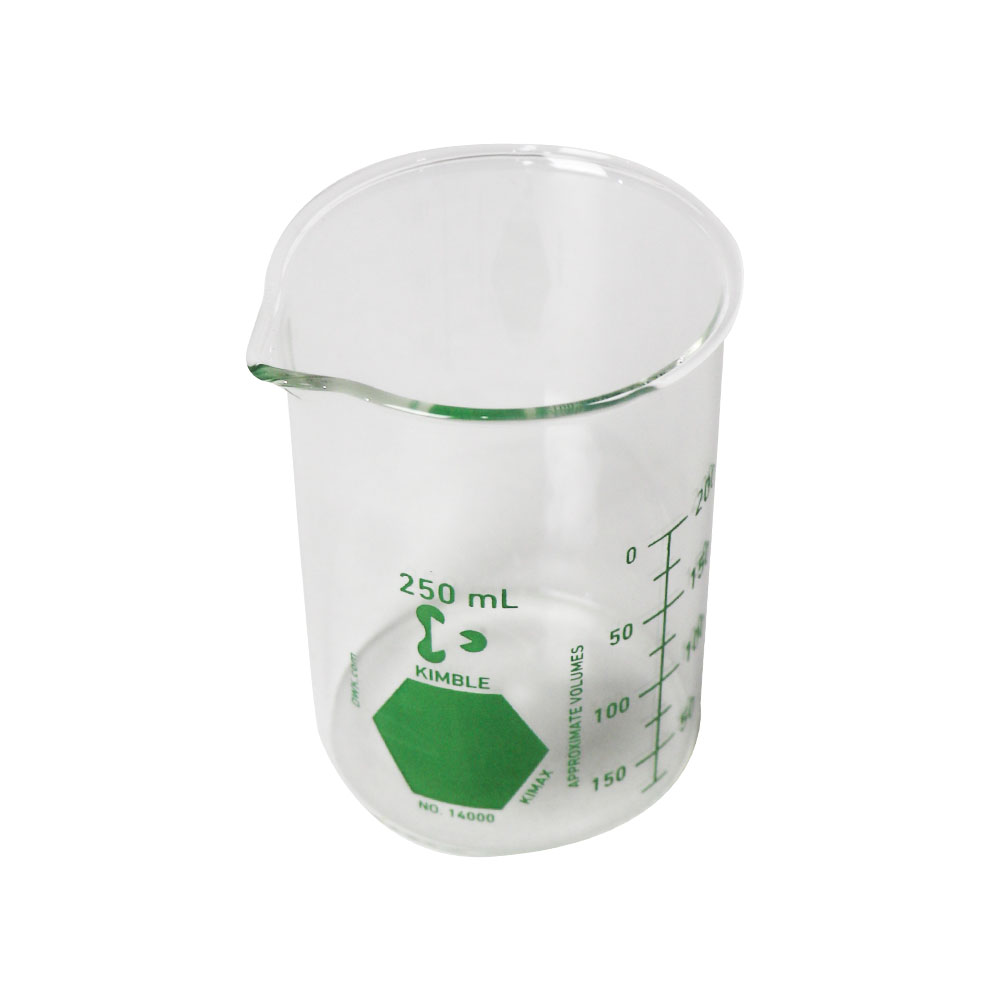 VASO DE PRECIPITADO DE 250 ml (VERDE). KIMAX