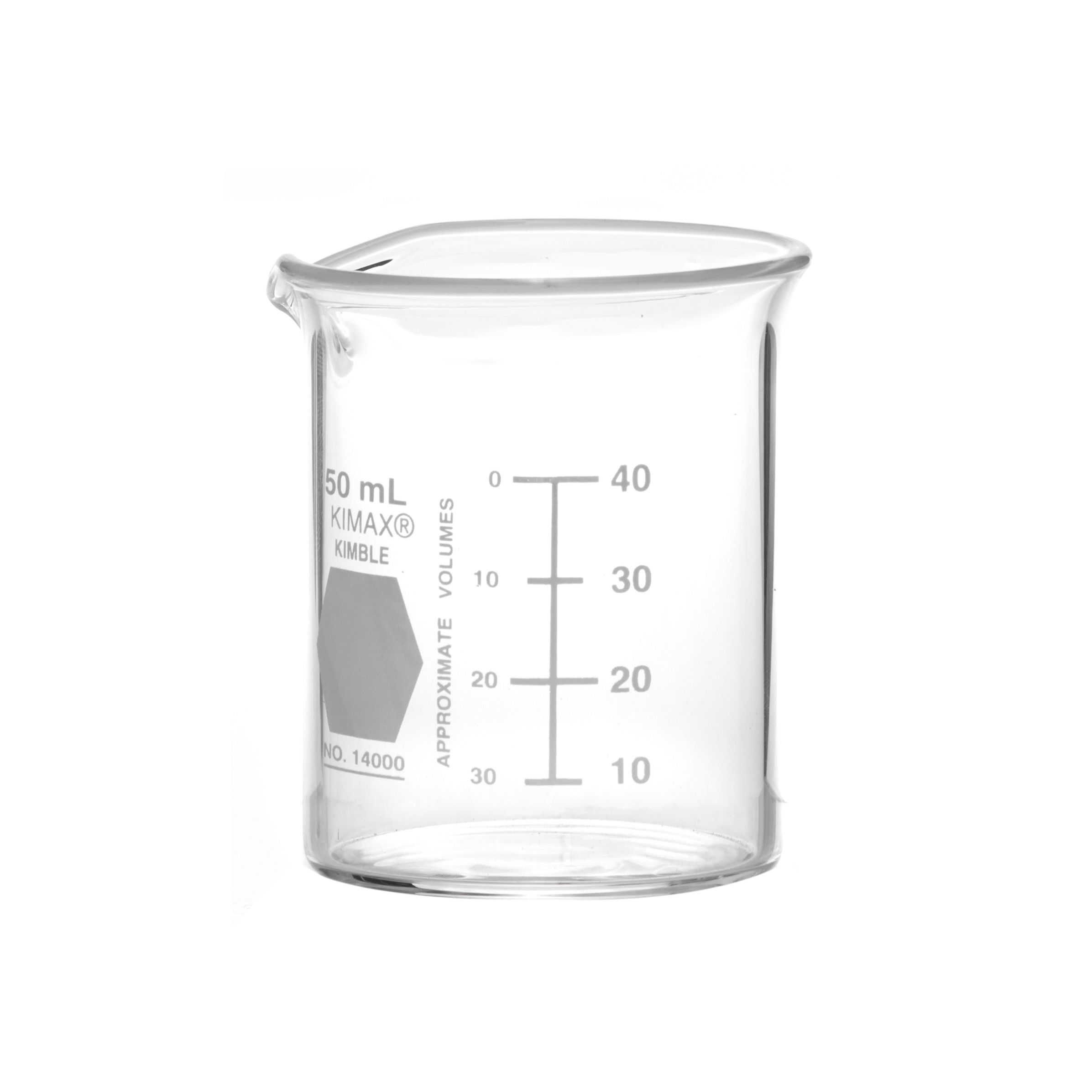 JUEGO DE VASOS DE PRECIPITADO 50, 100, 250, 600 Y 1000ml. KIMAX