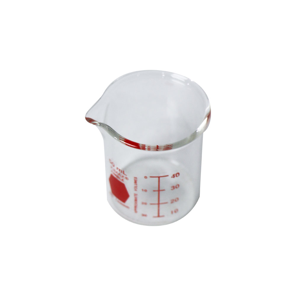 VASO DE PRECIPITADO DE 50 ml (ROJO). KIMAX
