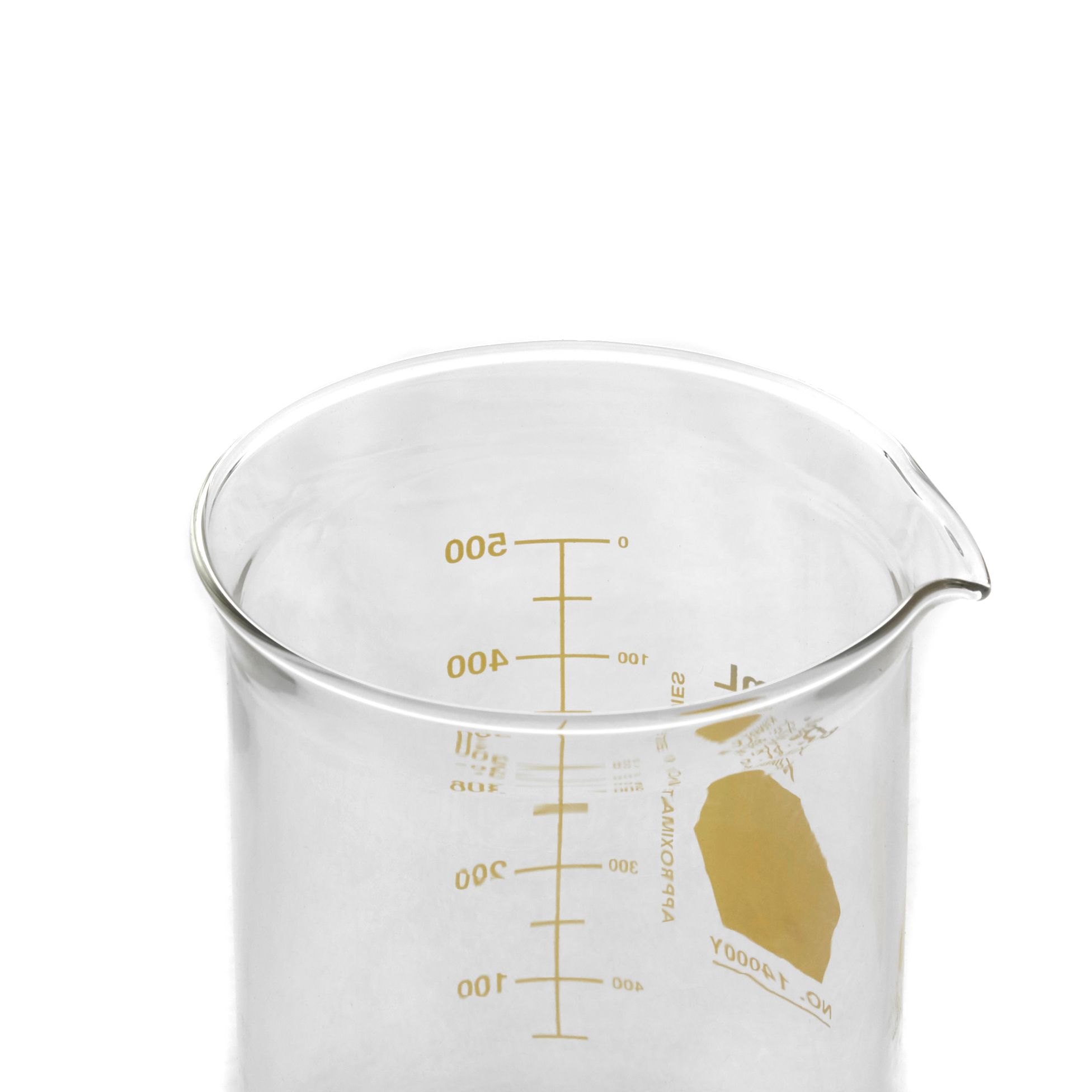 VASO DE PRECIPITADO DE 600ml (AMARILLO). KIMAX