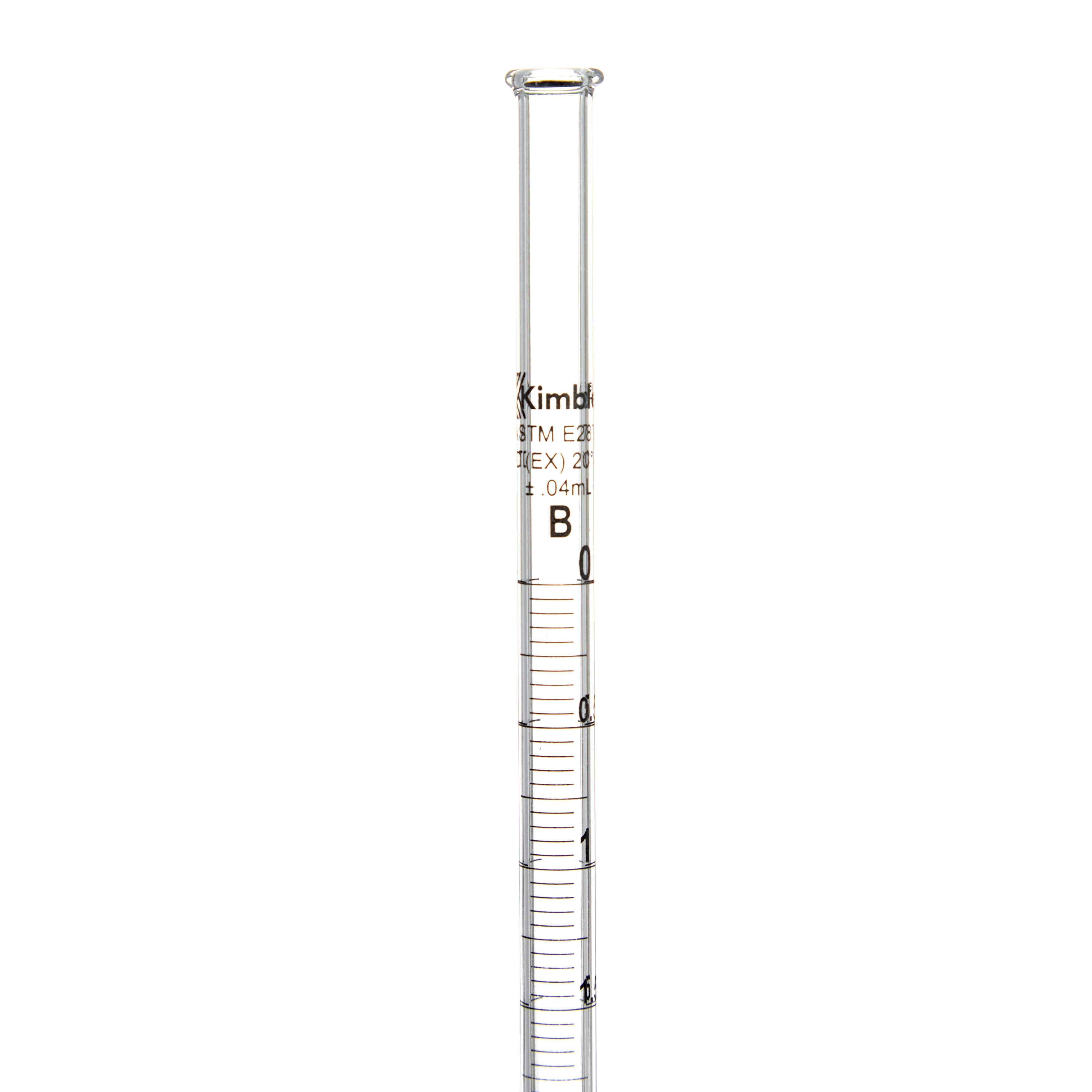 BURETA GRADUADA DE 10ml CLASE B ASTm. LLAVE DE PTFE. KIMAX