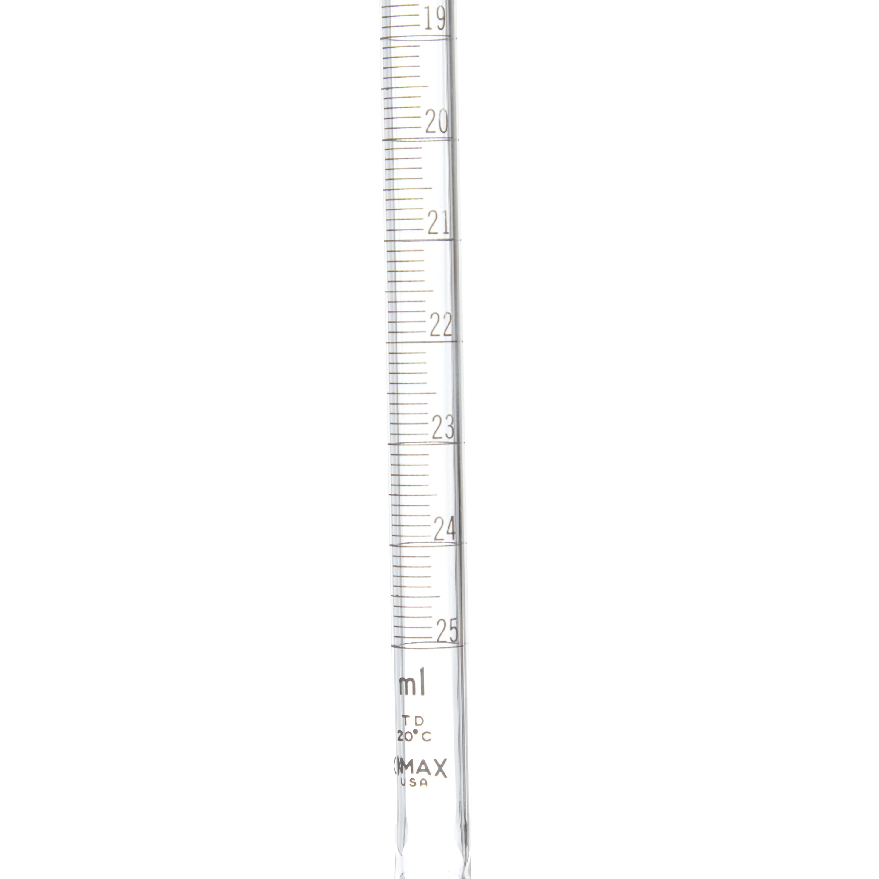 BURETA AUTOMÁTICA DE 25ml DE TRES VÍAS. CLASE B ASTm. KIMAX