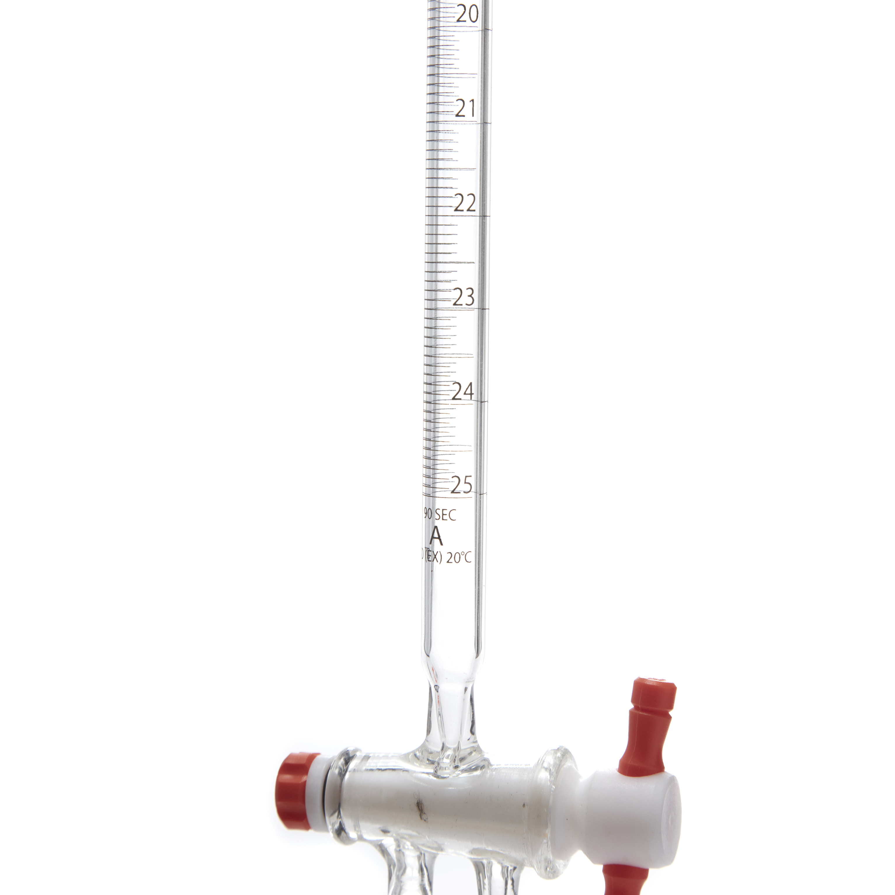 BURETA AUTOMÁTICA DE 25ml DE TRES VÍAS CLASE A ASTm. KIMAX
