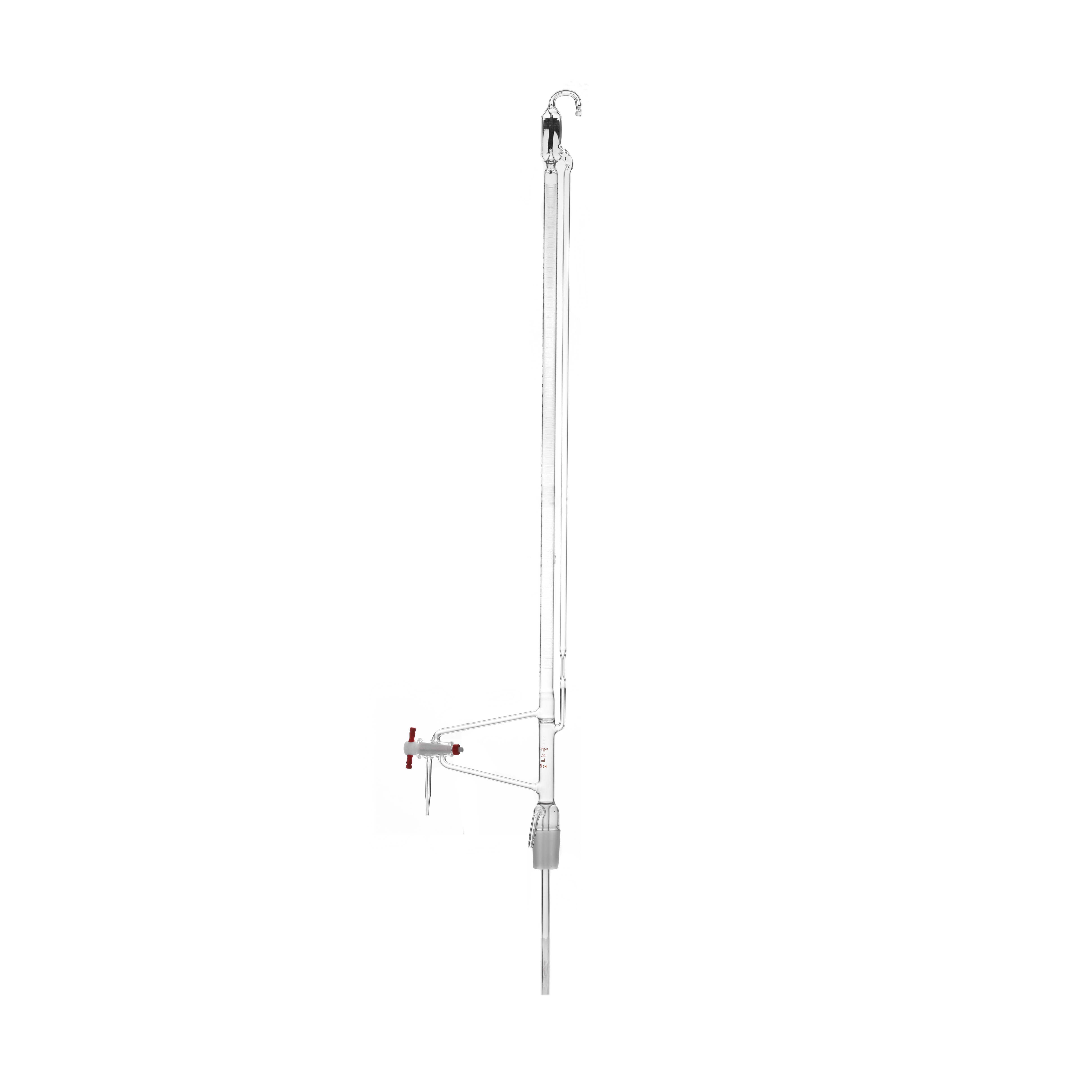 BURETA AUTOMÁTICA DE 100ml DE TRES VÍAS CON FRASCO. KIMAX