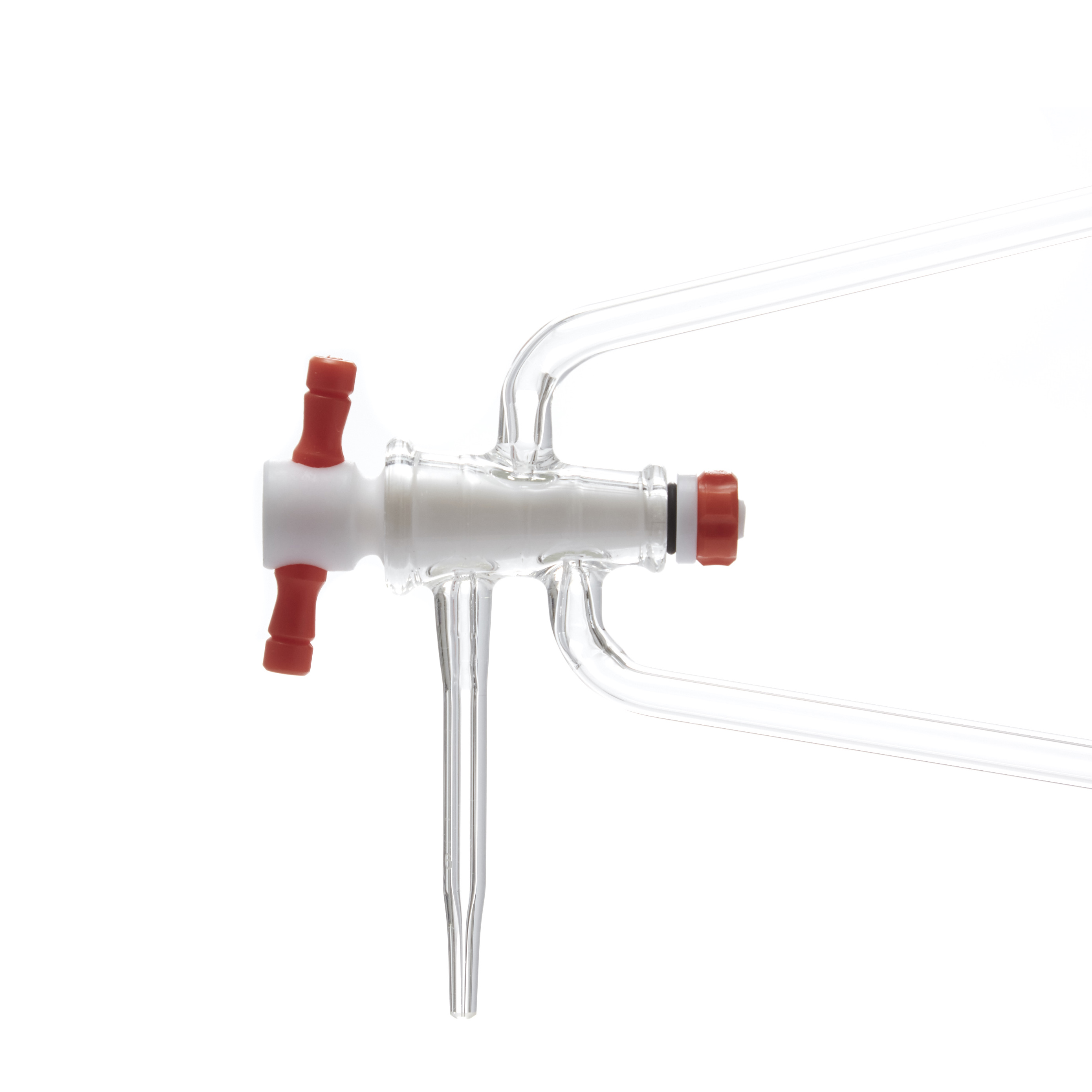 BURETA AUTOMÁTICA DE 25ml DE TRES VÍAS CON FRASCO. KIMAX