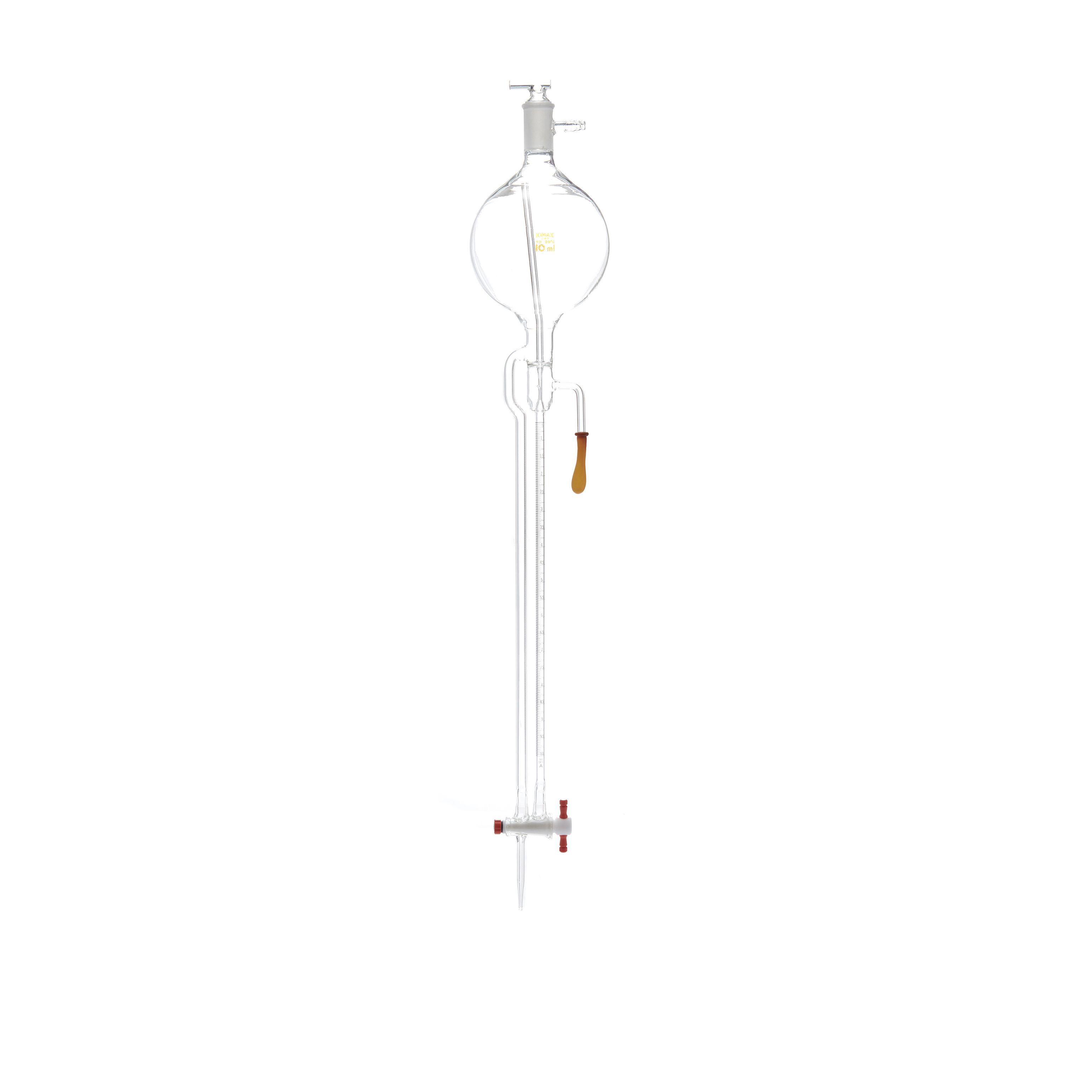 BURETA AUTOMÁTICA DE 10ml DE TRES VÍAS. RESERVORIO DE 1l. KIMAX