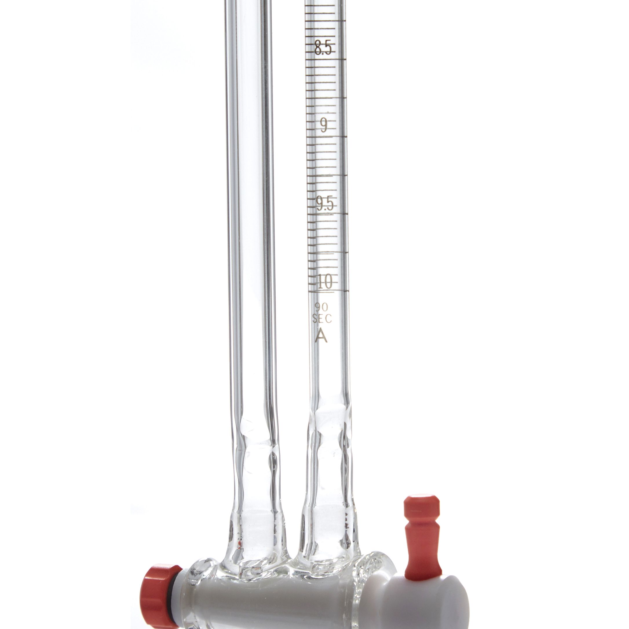 BURETA AUTOMÁTICA DE 10ml DE TRES VÍAS. RESERVORIO DE 1l. KIMAX