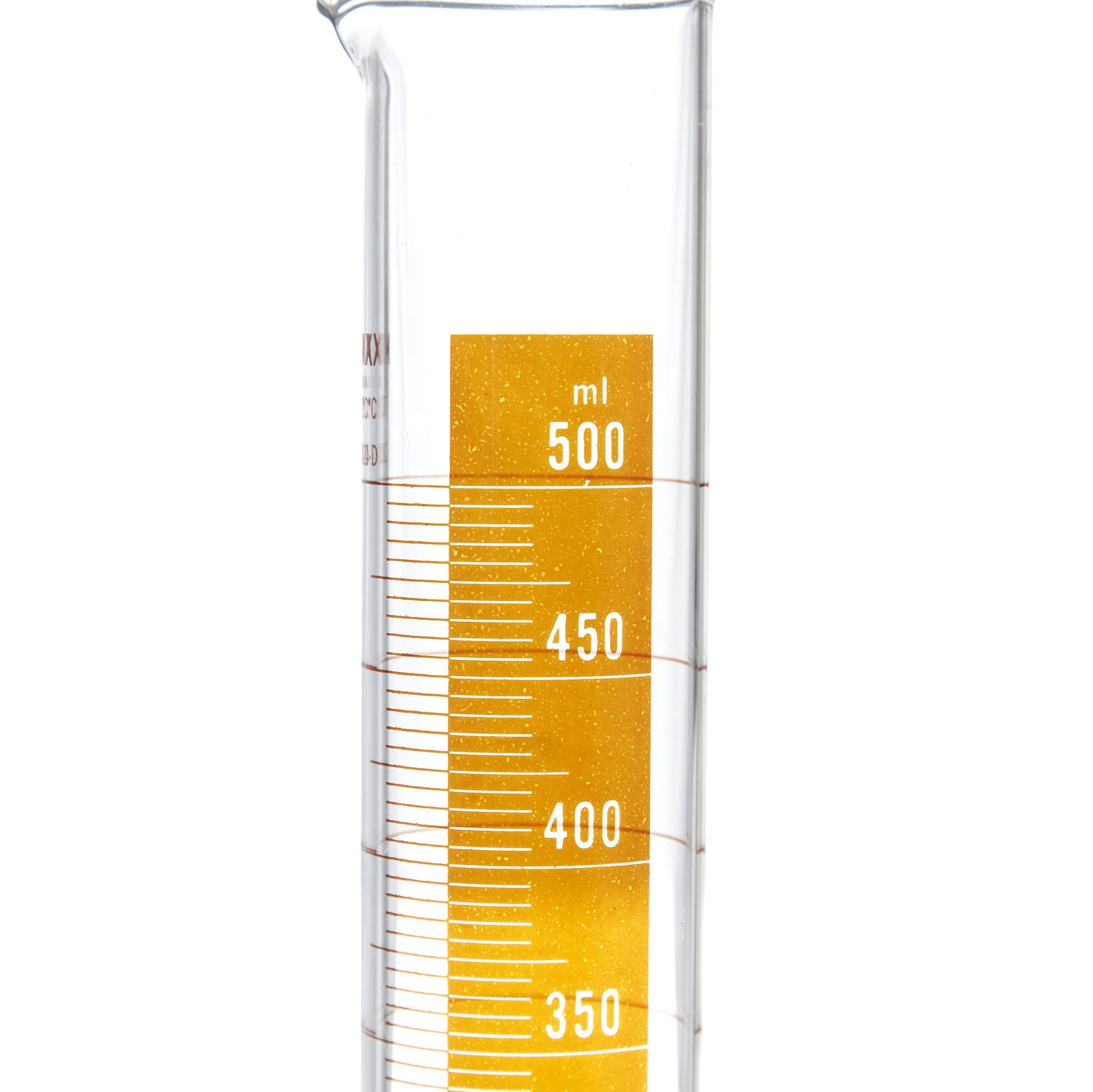 PROBETA GRADUADA DE 500ml CLASE B ASTM LÍNEA ROJA. KIMAX