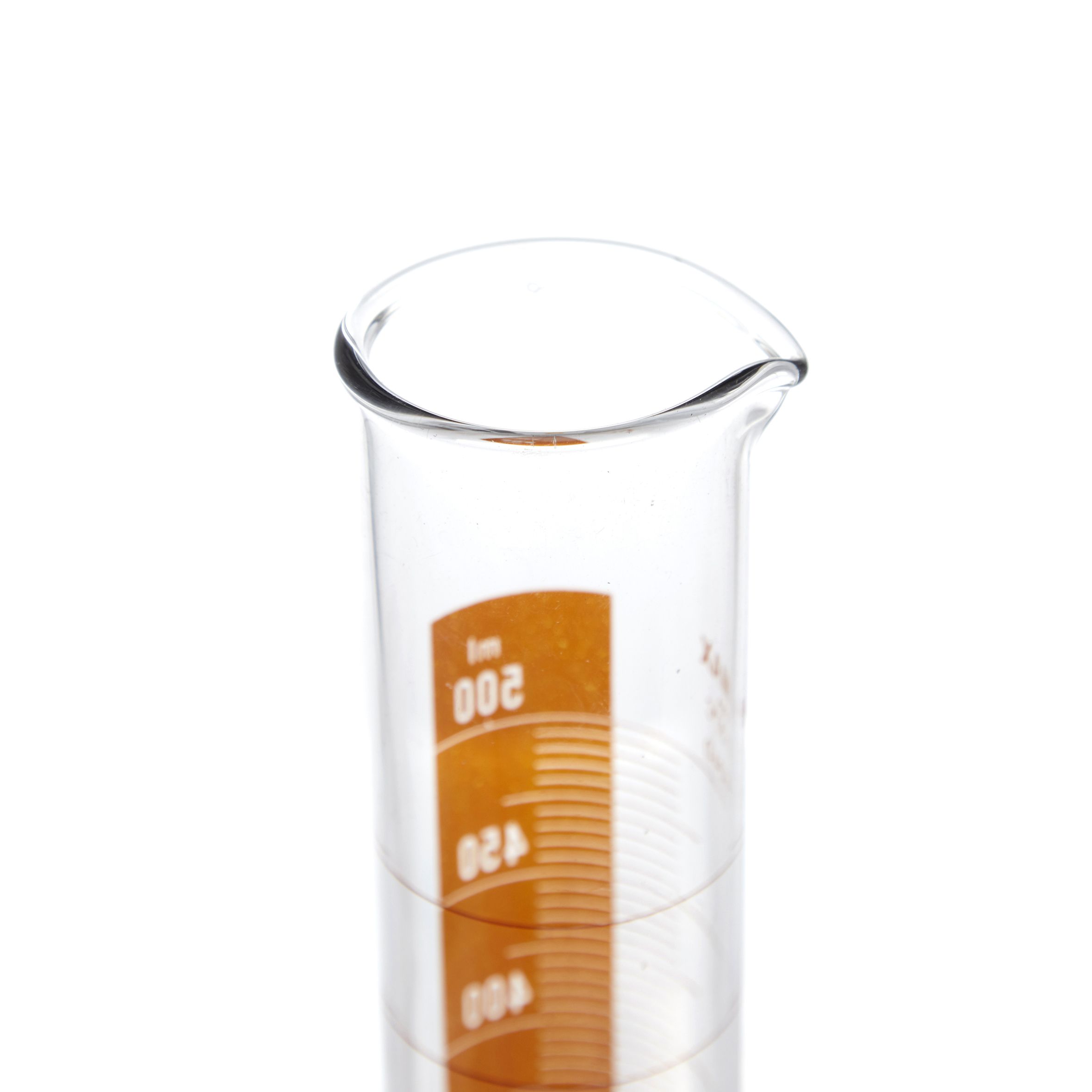 PROBETA GRADUADA DE 500ml CLASE B ASTM LÍNEA ROJA. KIMAX