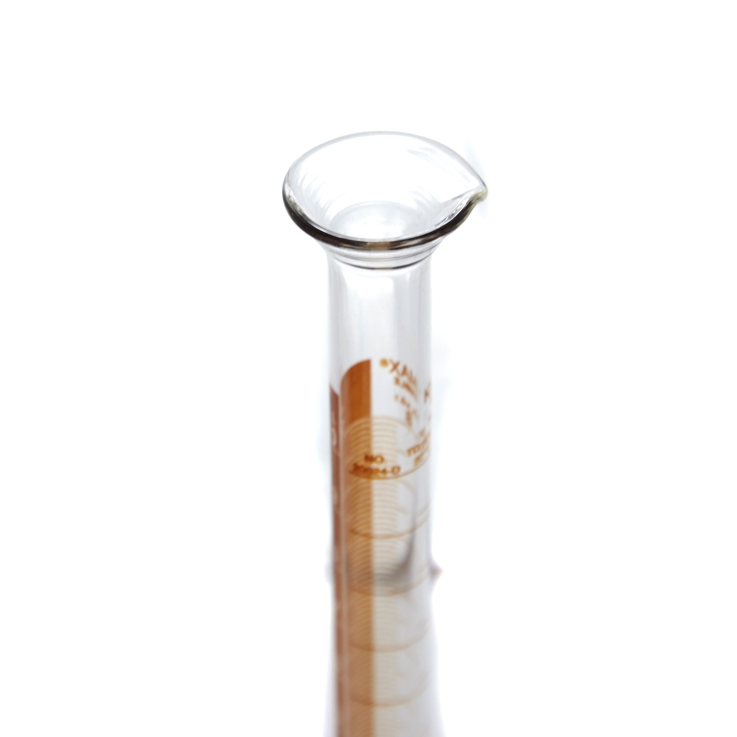 PROBETA GRADUADA DE 10ml CLASE B ASTM LÍNEA ROJA. KIMAX
