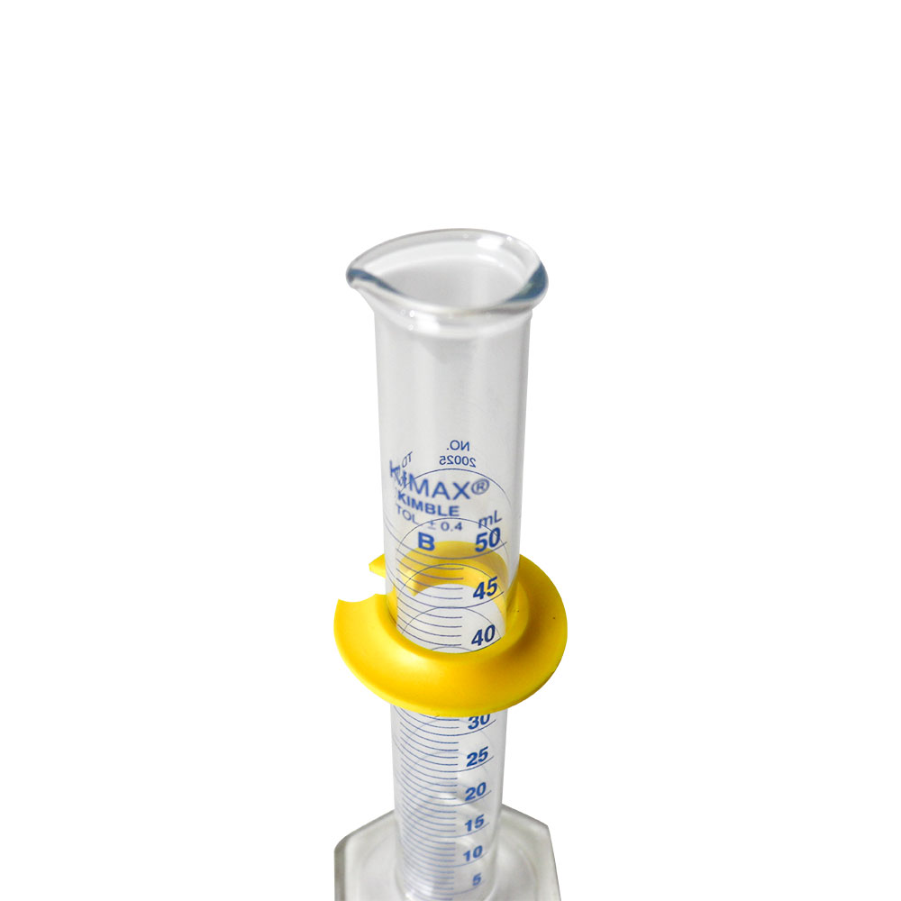 PROBETA CON GRADUACIÓN AZUL DE 50 ml CLASE B ASTm. KIMAX