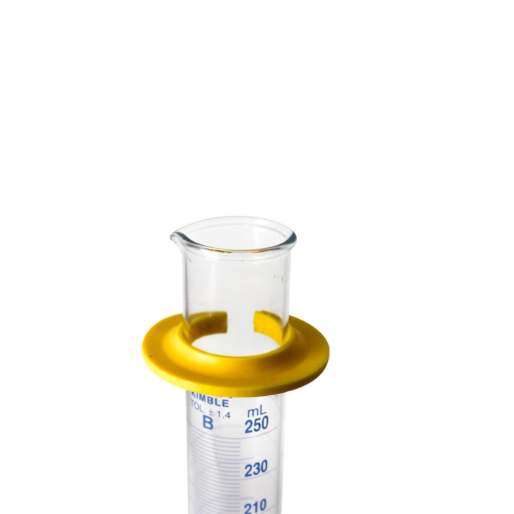 PROBETA CON GRADUACIÓN AZUL DE 250 ml CLASE B ASTm. KIMAX