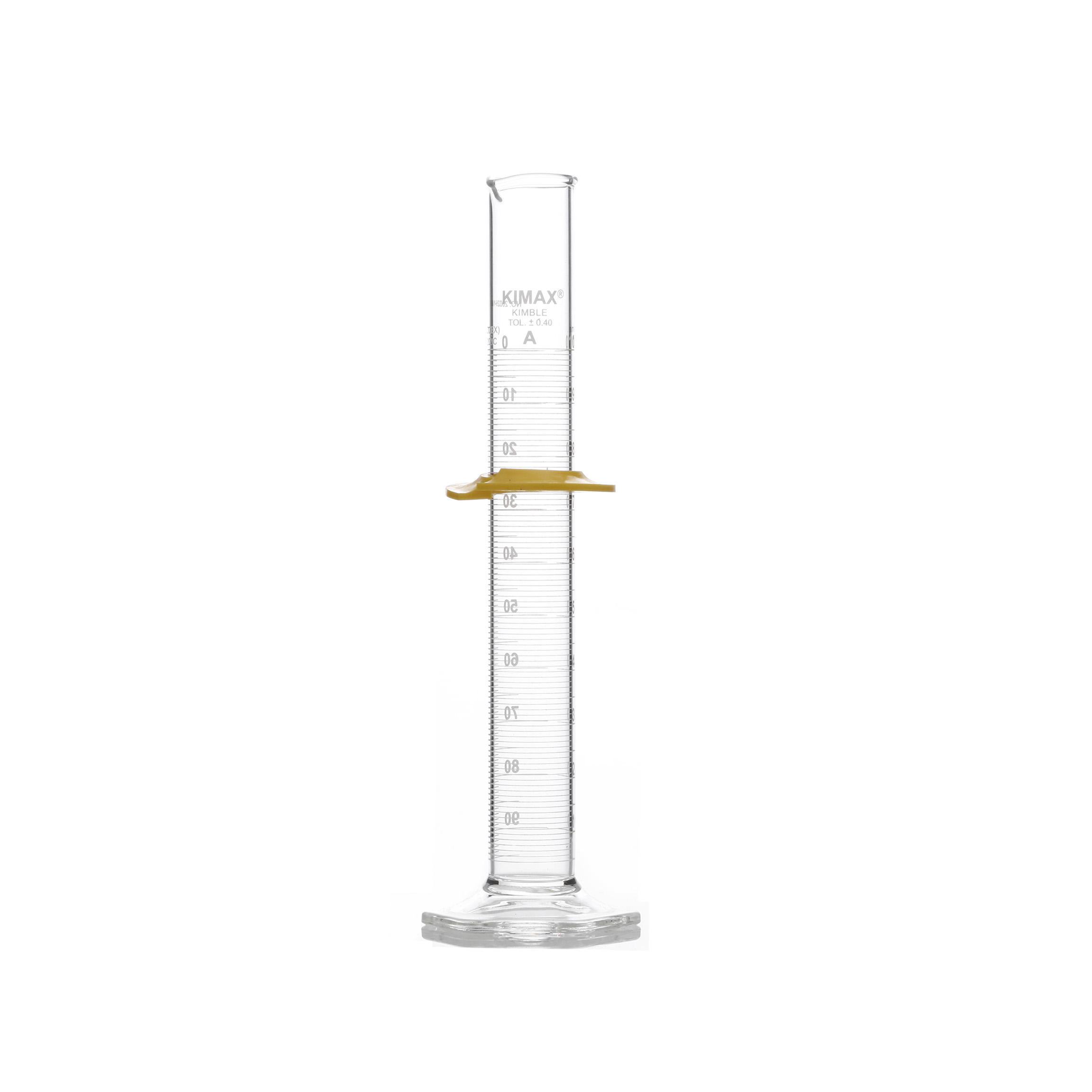 PROBETA CON GRADUACIÓN INVERSA DE 100 ml. KIMAX