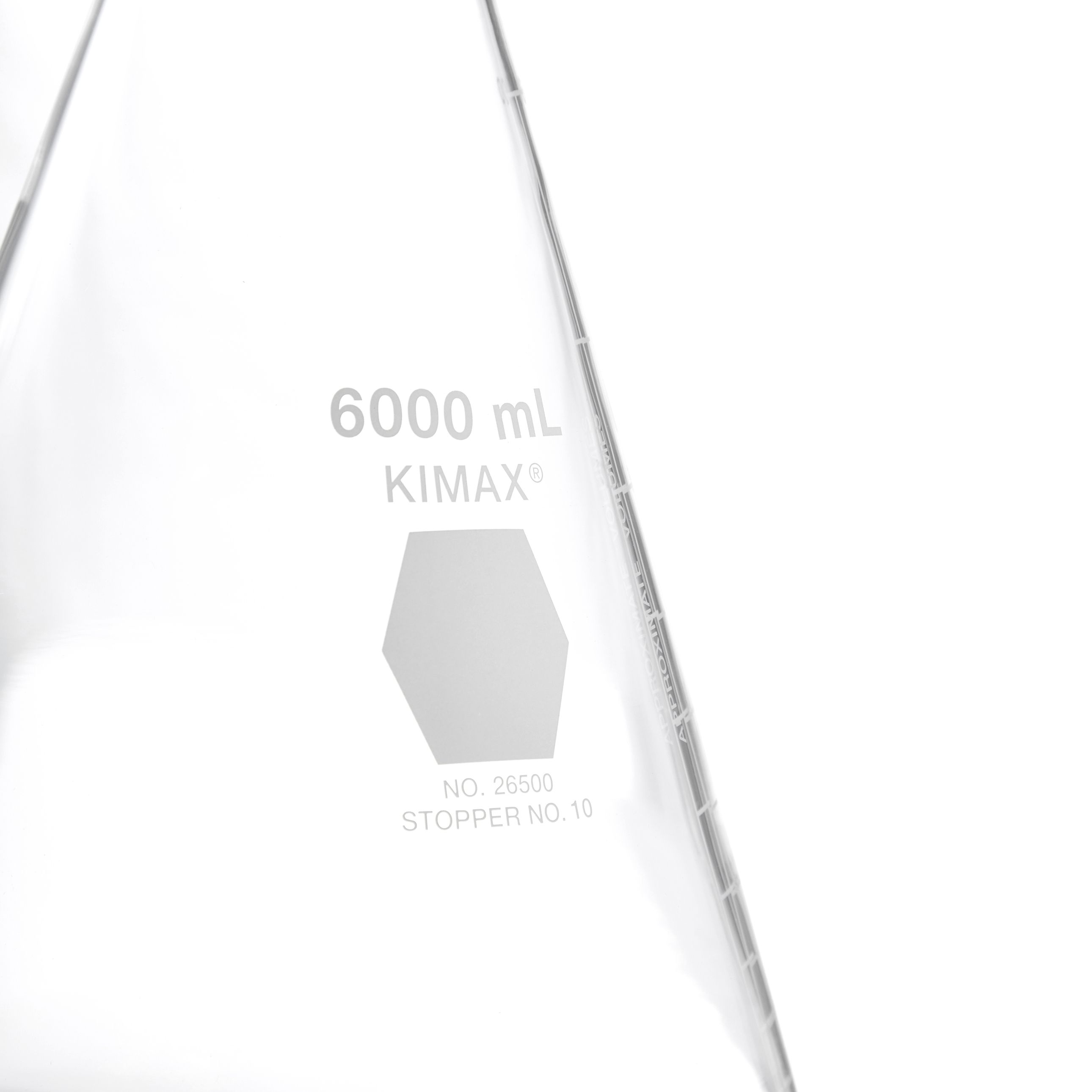 MATRAZ ERLENMEYER DE 6l. KIMAX