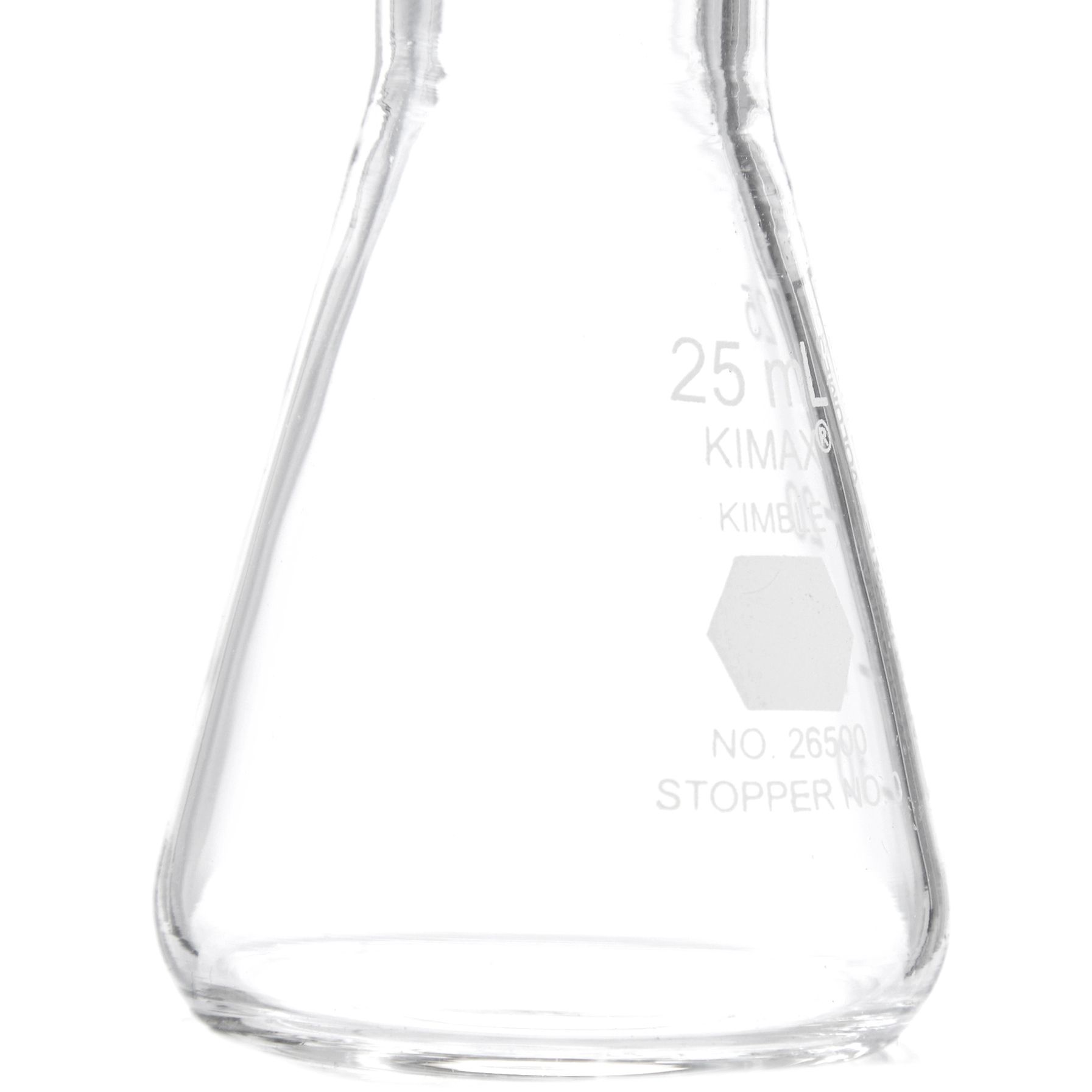 MATRAZ ERLENMEYER DE 25ml. KIMAX